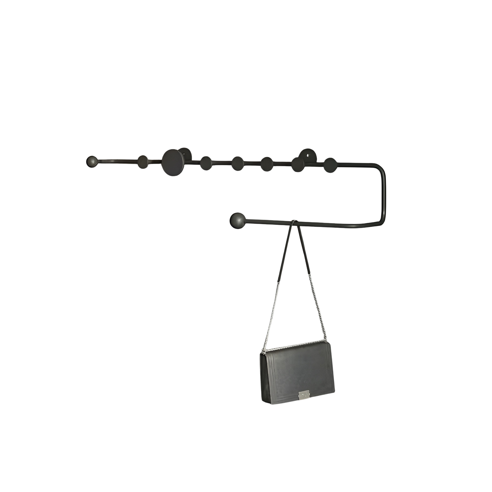 Wandgarderobe mit Haken – Modern und Platzsparend | Ideal für Flur, Schlafzimmer und Eingangsbereich