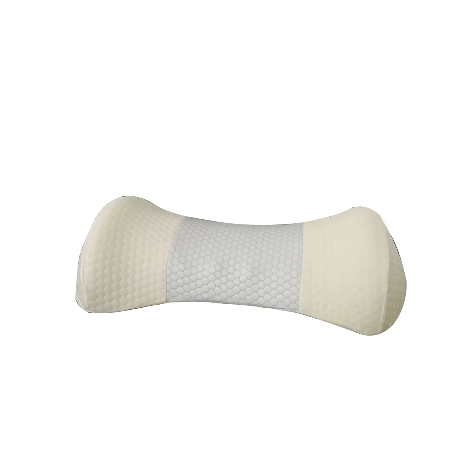 Kühlendes Lenden- & Nackenstützkissen – Ergonomisch und Entlastend | Perfekt für Schlaf und Entspannung - Weiß Blau