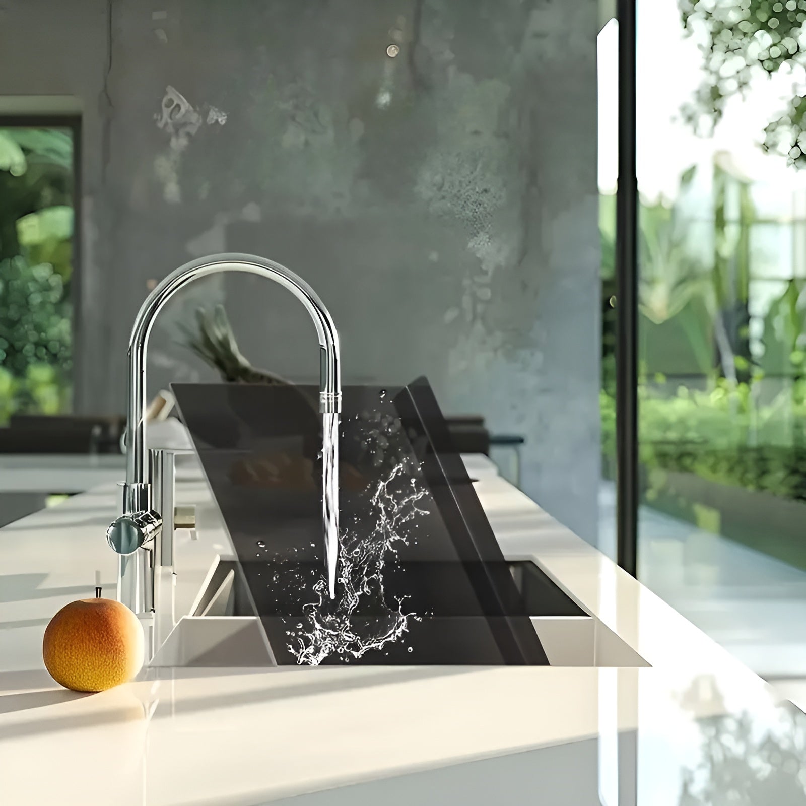 Acryl-Schneidebrett – Transparent und Hygienisch | Mit praktischem Rand