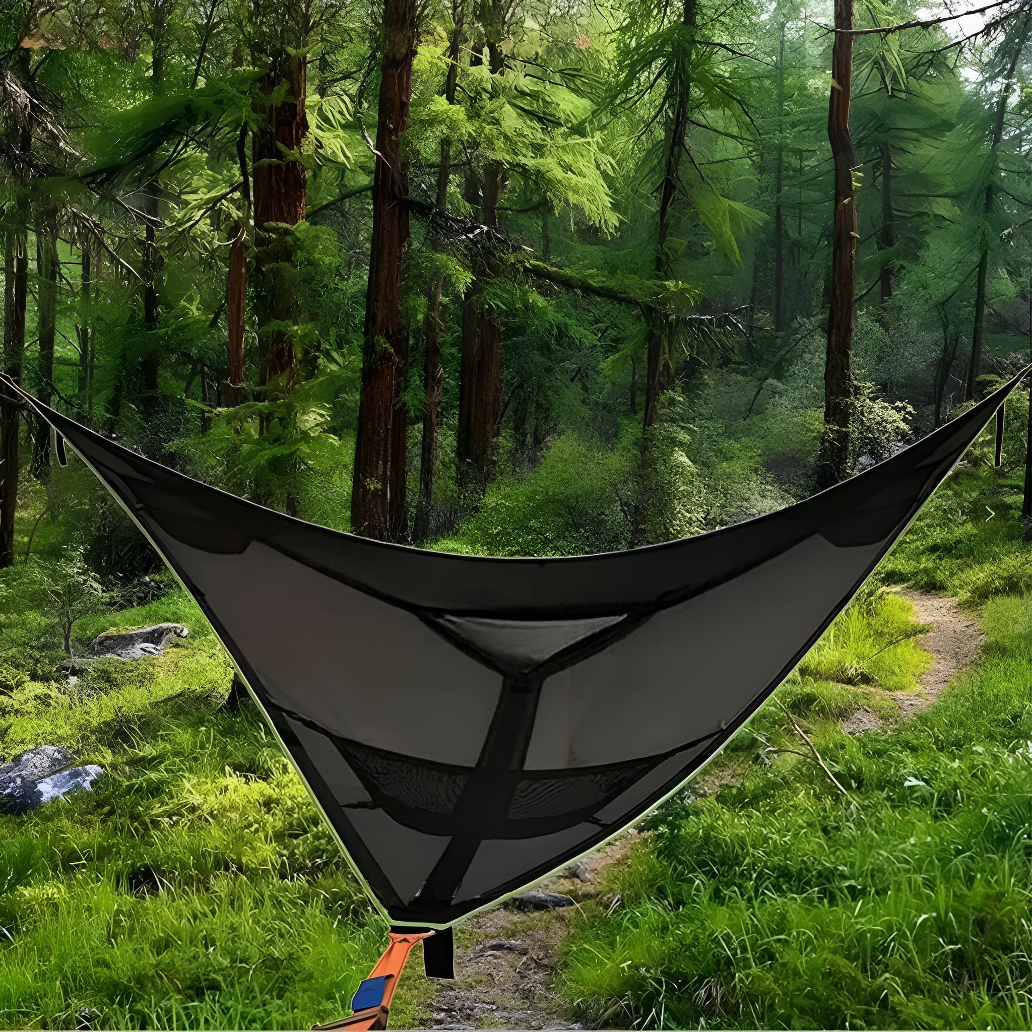 Mehrpersonen-Hängematte – Bequem und Stabil | Perfekt für Garten & Camping