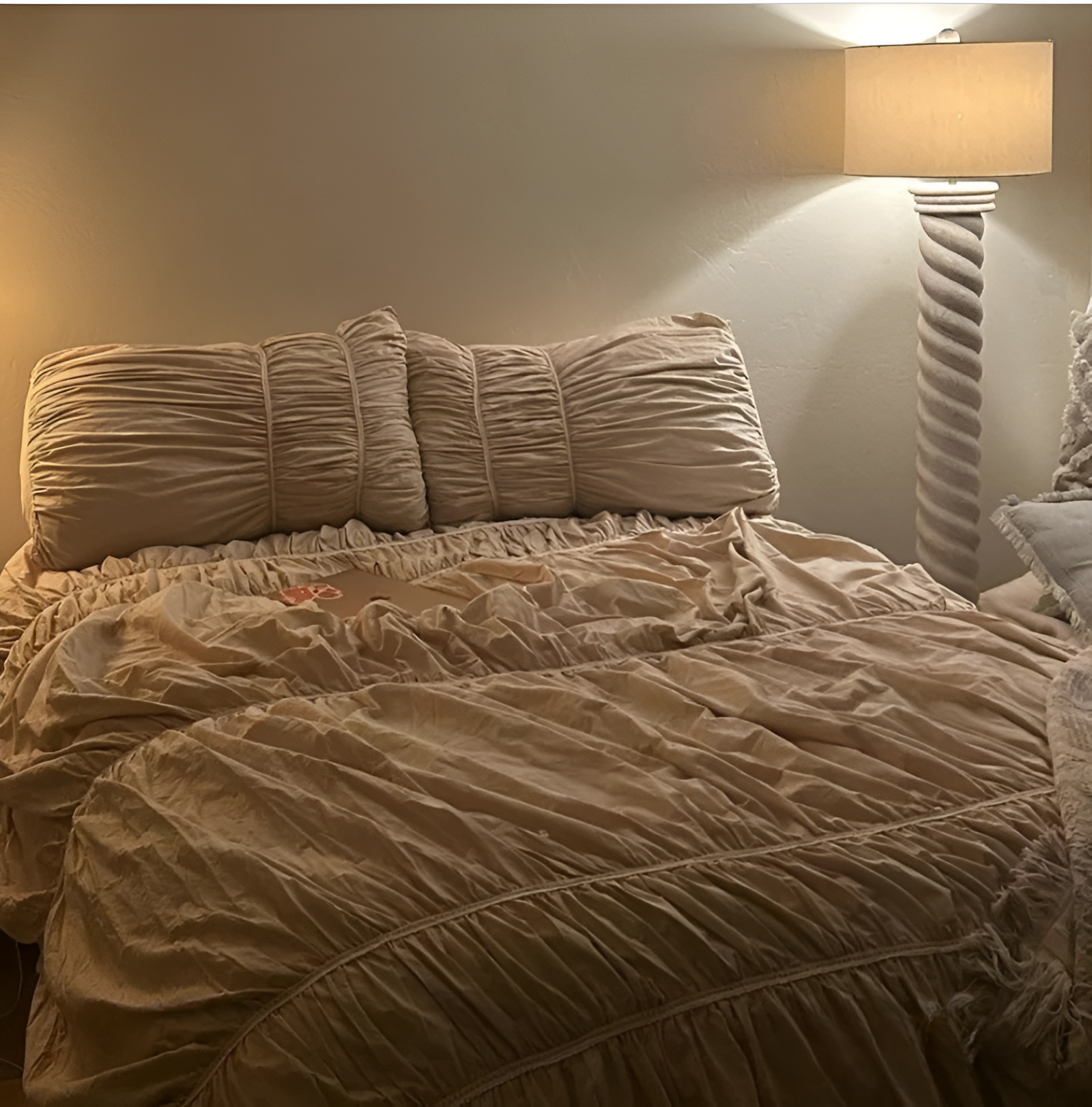 EtherealLuxe Bettwaren - Royal Beige Bettwäscheset