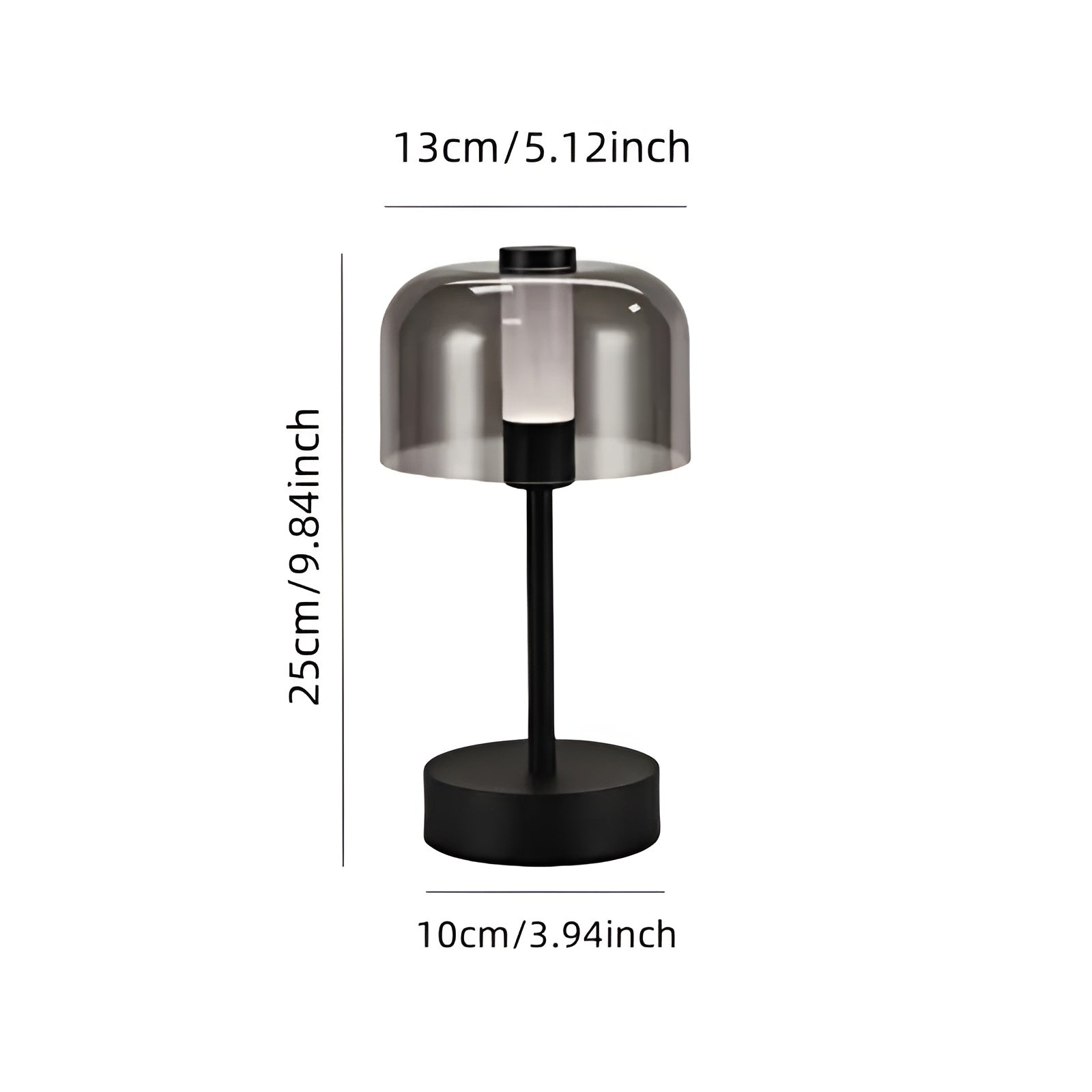 Vintage Tischlampe – Dekoratives LED-Licht mit Augenschutz | USB Wiederaufladbar, Perfekt für Schlafzimmer & Büro