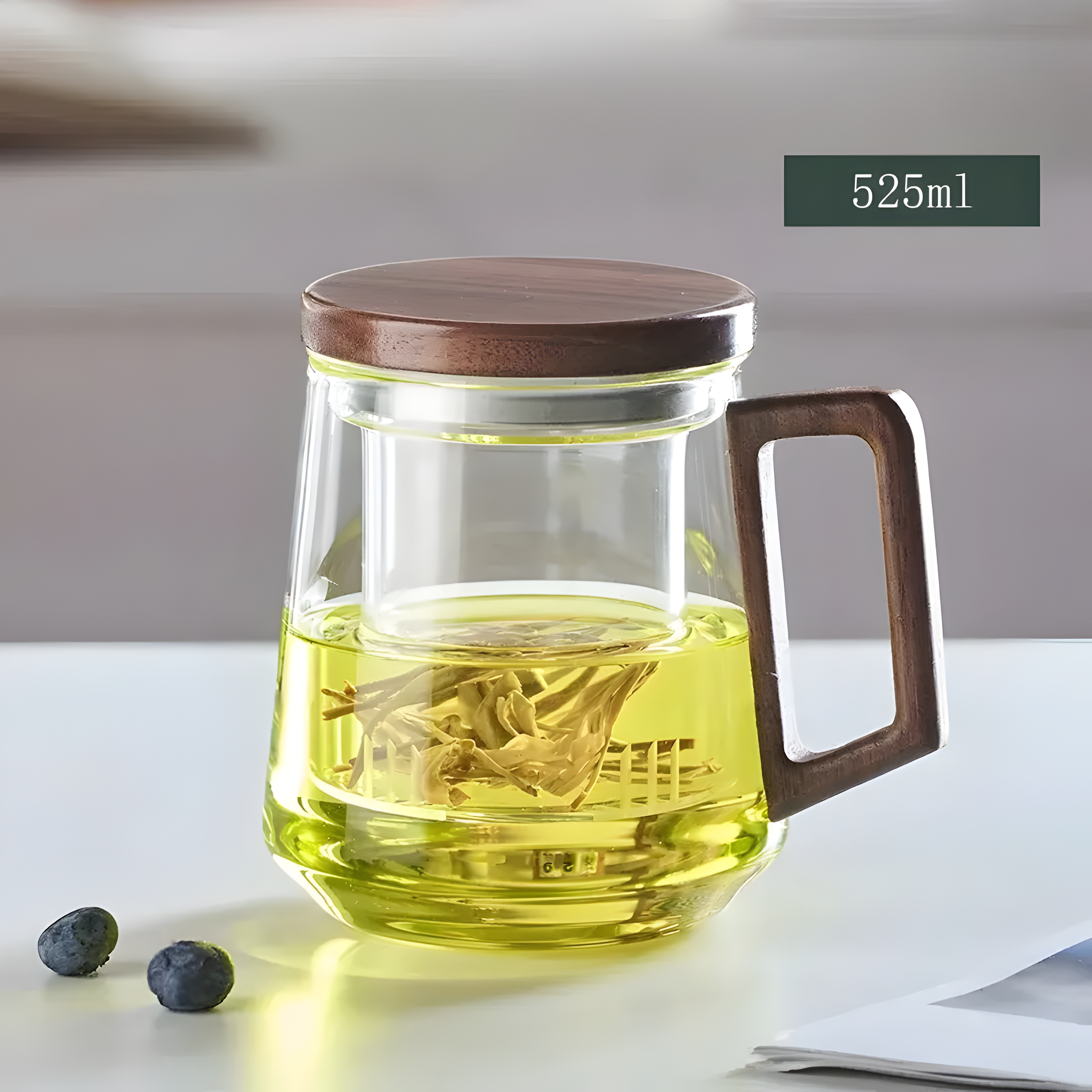 ArtisanBrew Cup – Hitzebeständige Glas-Teetasse