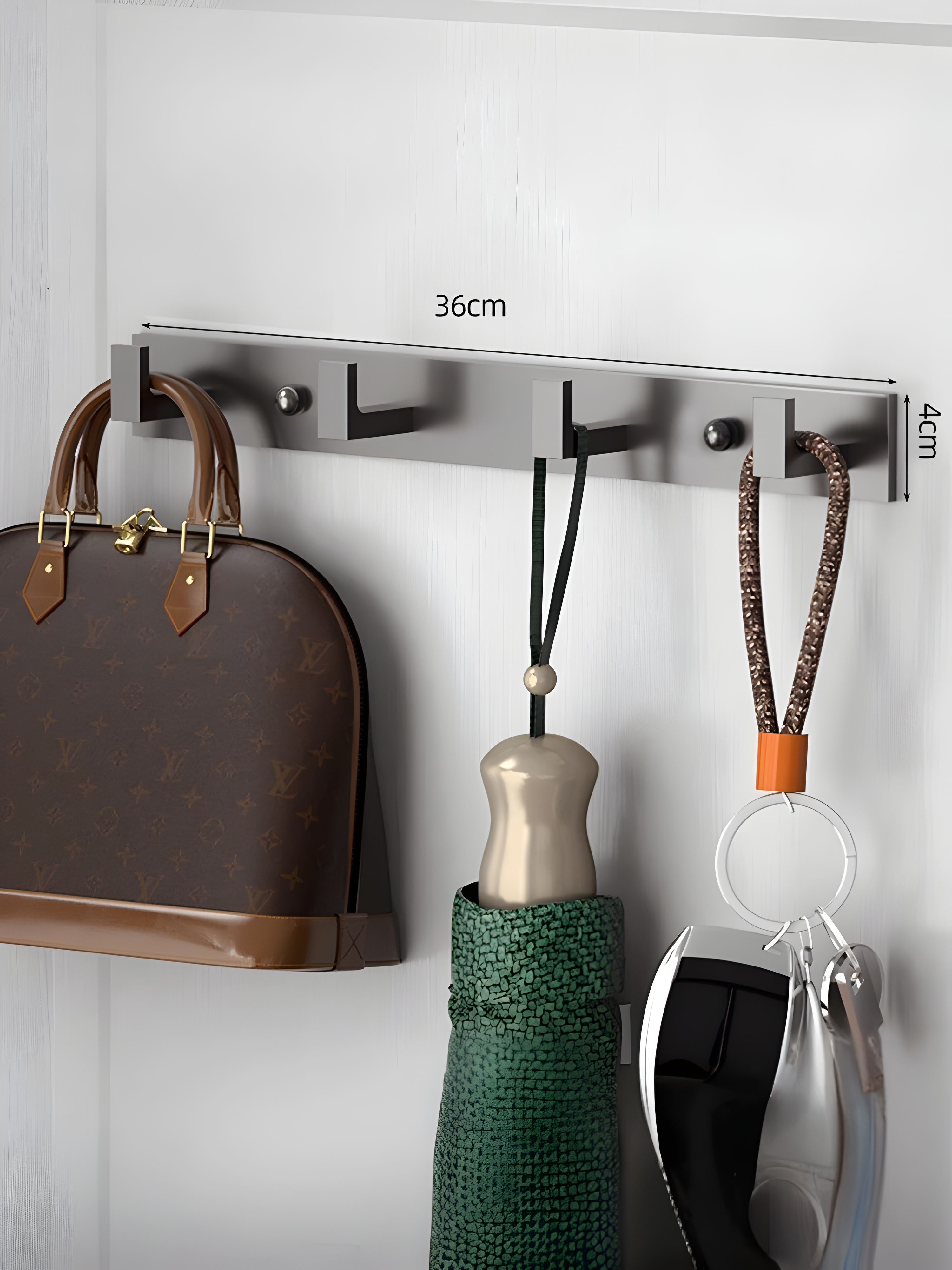 ZenGrip Hook - Aluminium-Wandhaken für das Badezimmer