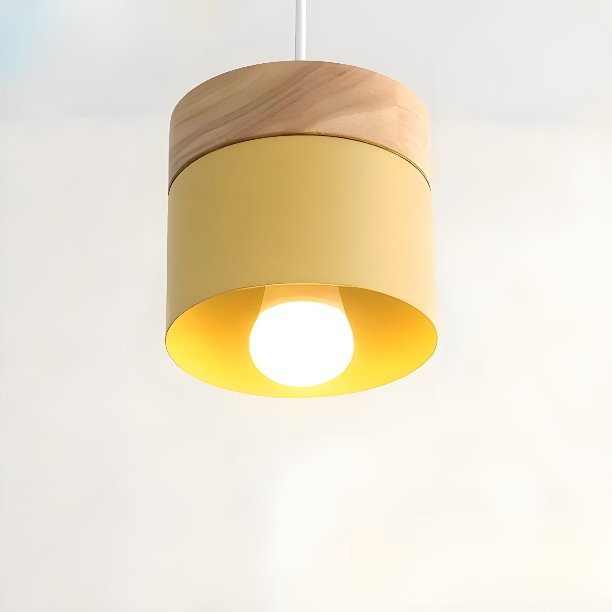 LoftCharm Light - Nordische Holz-Hängelampe