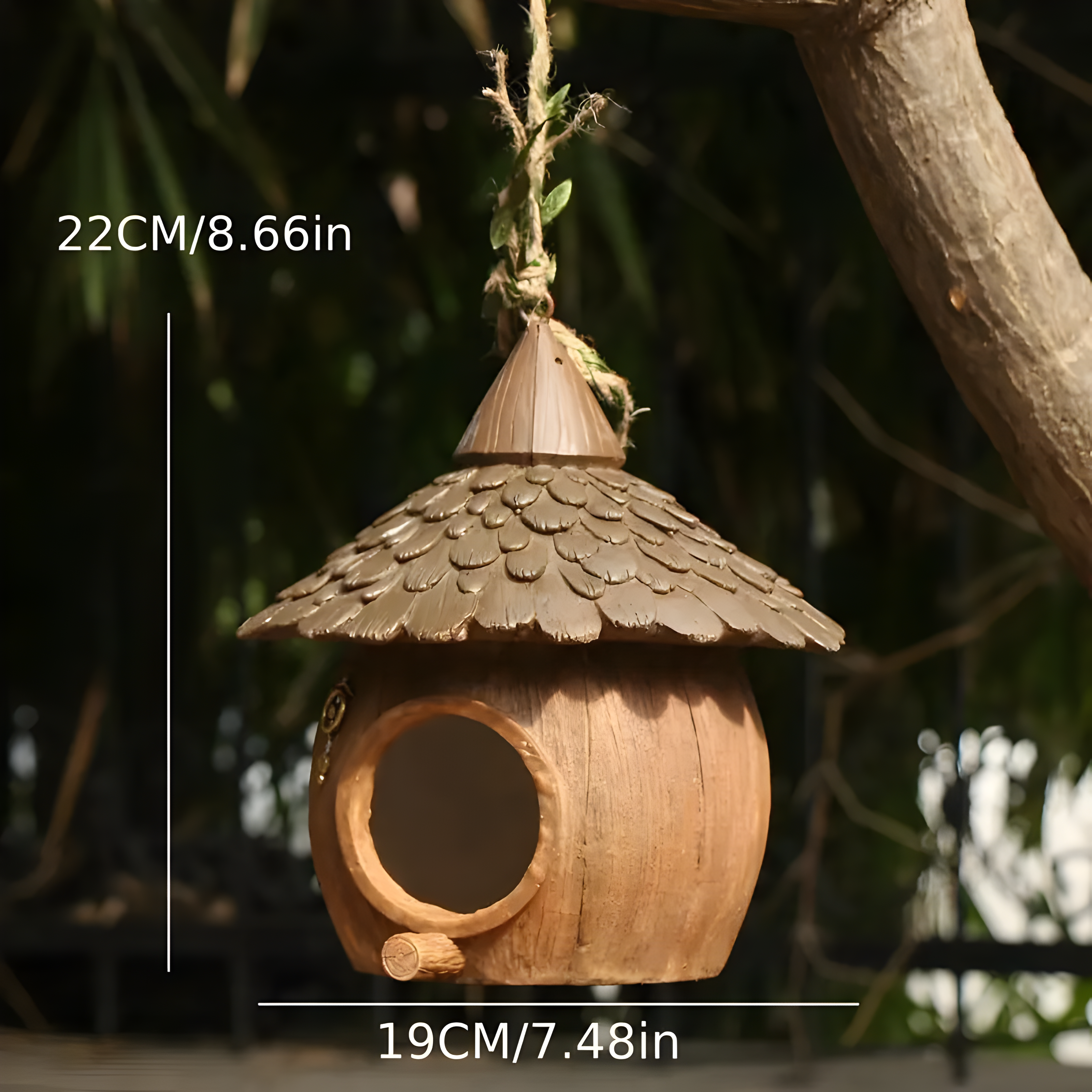 FeatherHaven Nest - Kreatives Hängendes Vogelnest