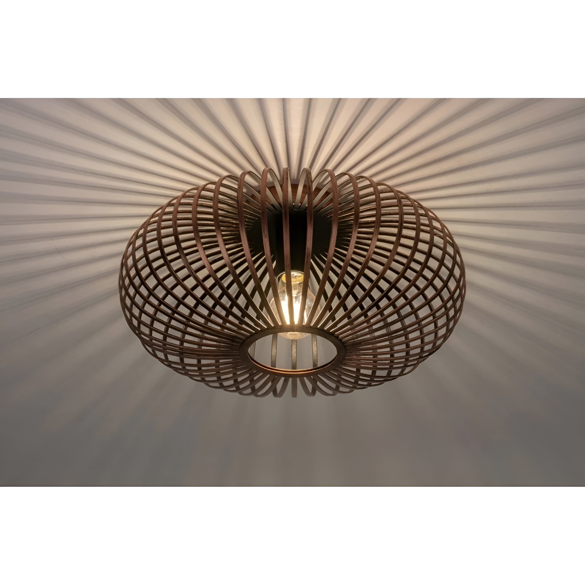 Industrielle Deckenleuchte im Laternen-Design – Dekorative Lampe für Flur, Balkon, Wohnzimmer & Esszimmer