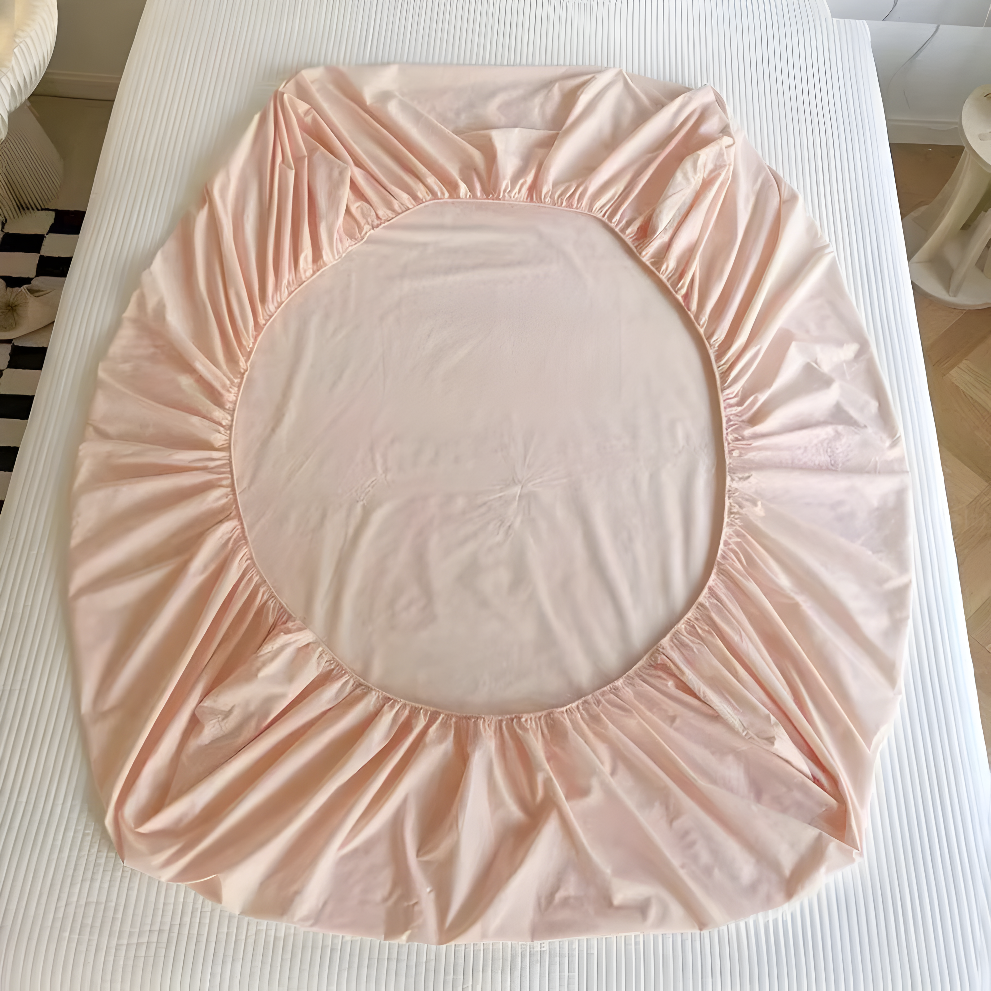 IvoryHaven Bedding - Gewaschene Baumwolle Bettlaken