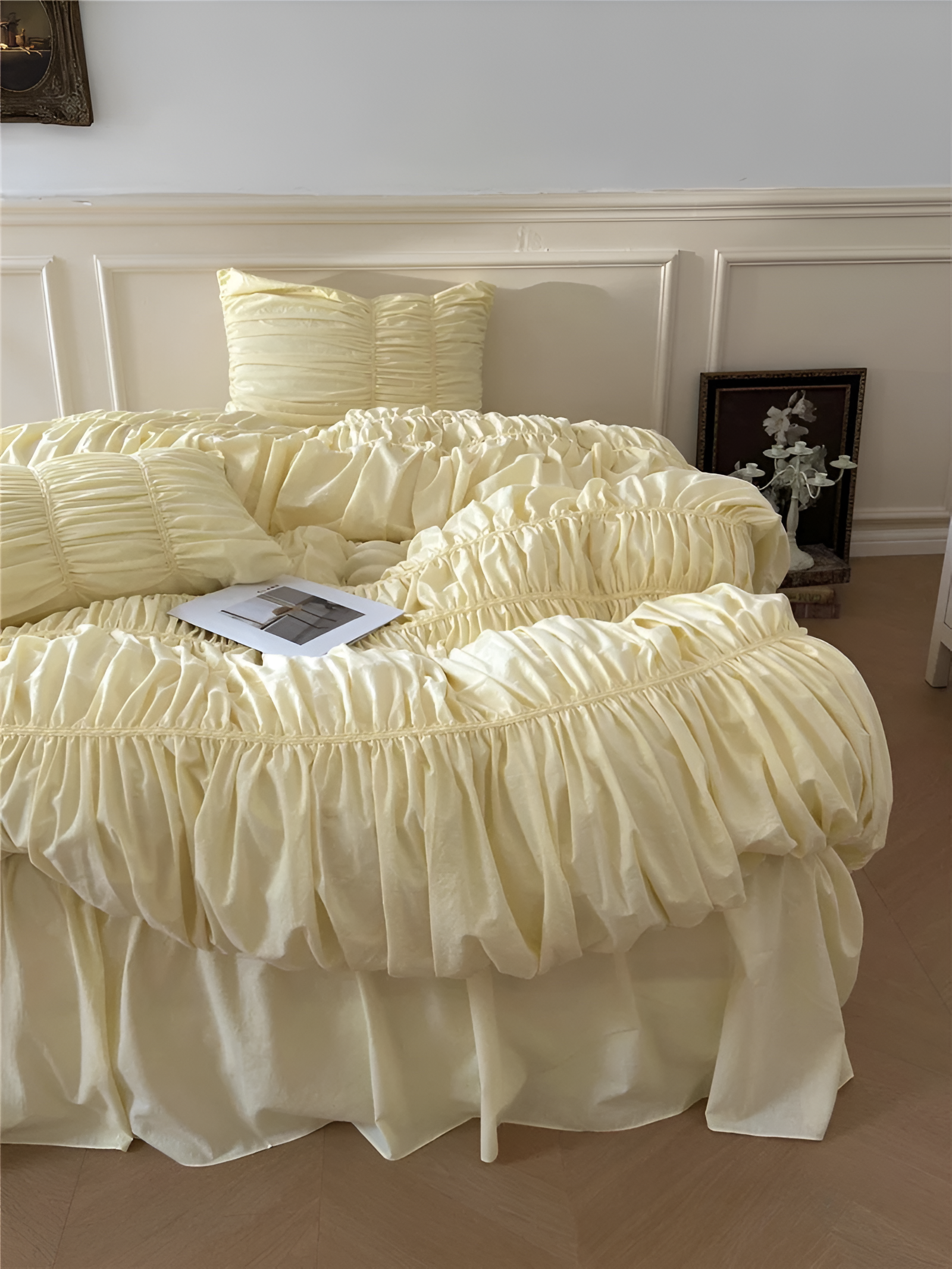 EtherealLuxe Bettwaren - Royal Beige Bettwäscheset