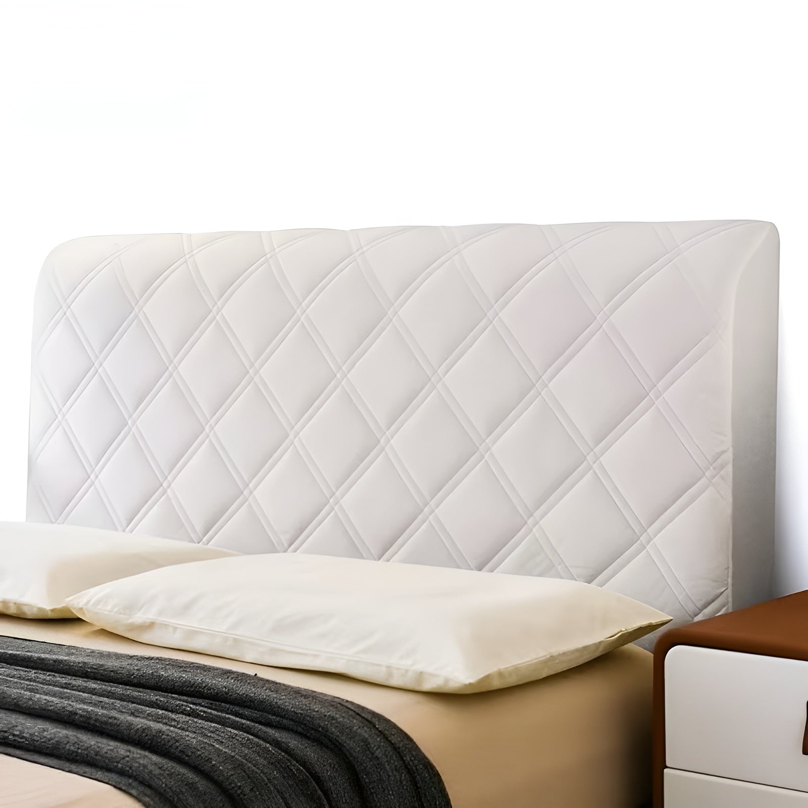 Kopfteilbezug Gesteppt – Premium Polsterung für Mehr Komfort | Dekorativ & Schützend