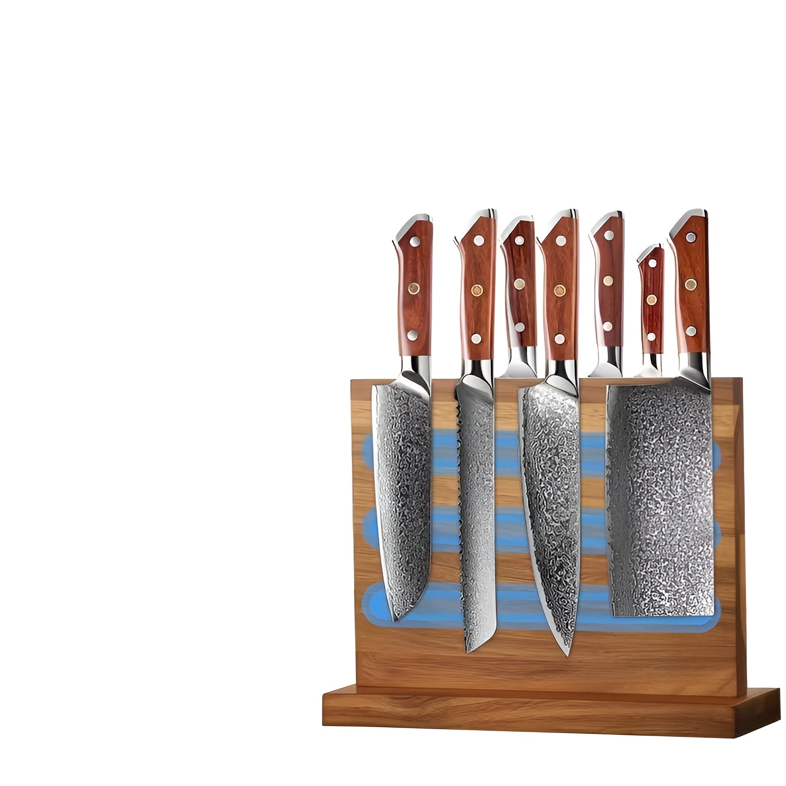 Doppelseitiger Magnetischer Holzblock – Multifunktionaler Halter | Praktische Aufbewahrung Für Küche Und Restaurant