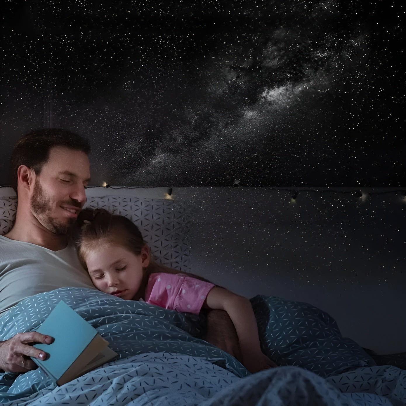 Projektor Lampe mit 13 Effekten – Sternenhimmel & Galaxie | Stimmungsvolles Nachtlicht fürs Schlafzimmer