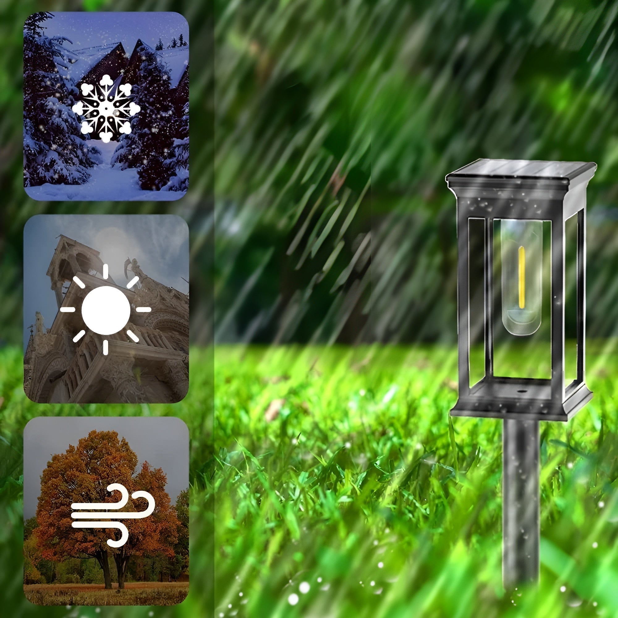 Solar Gartenleuchte – Dekoratives Licht für eine Gemütliche Atmosphäre | Perfekt für Terrasse und Garten