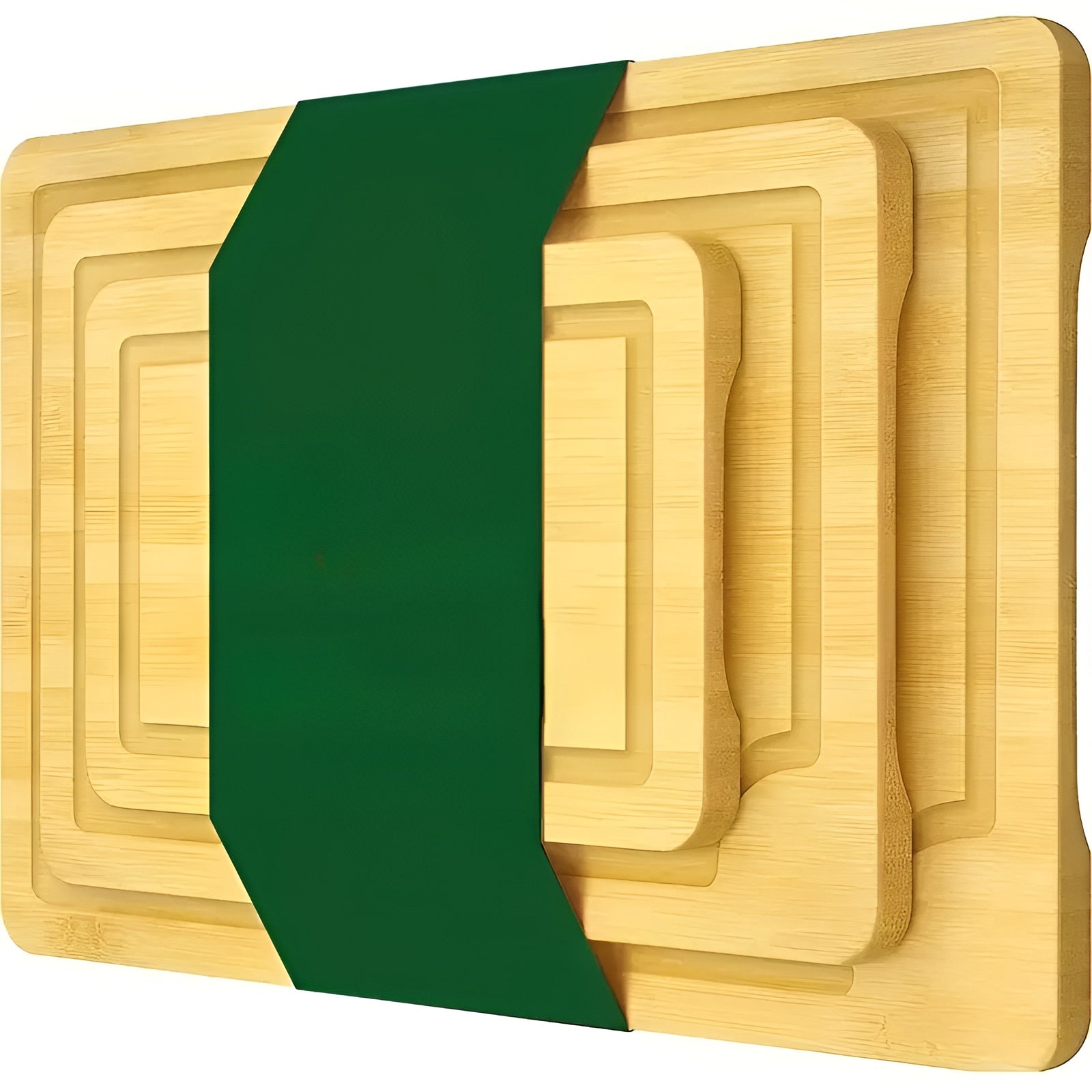 Schneidebrett-Set aus Bambus – Robust und Vielseitig | Perfekt für Fleisch, Gemüse & Obst