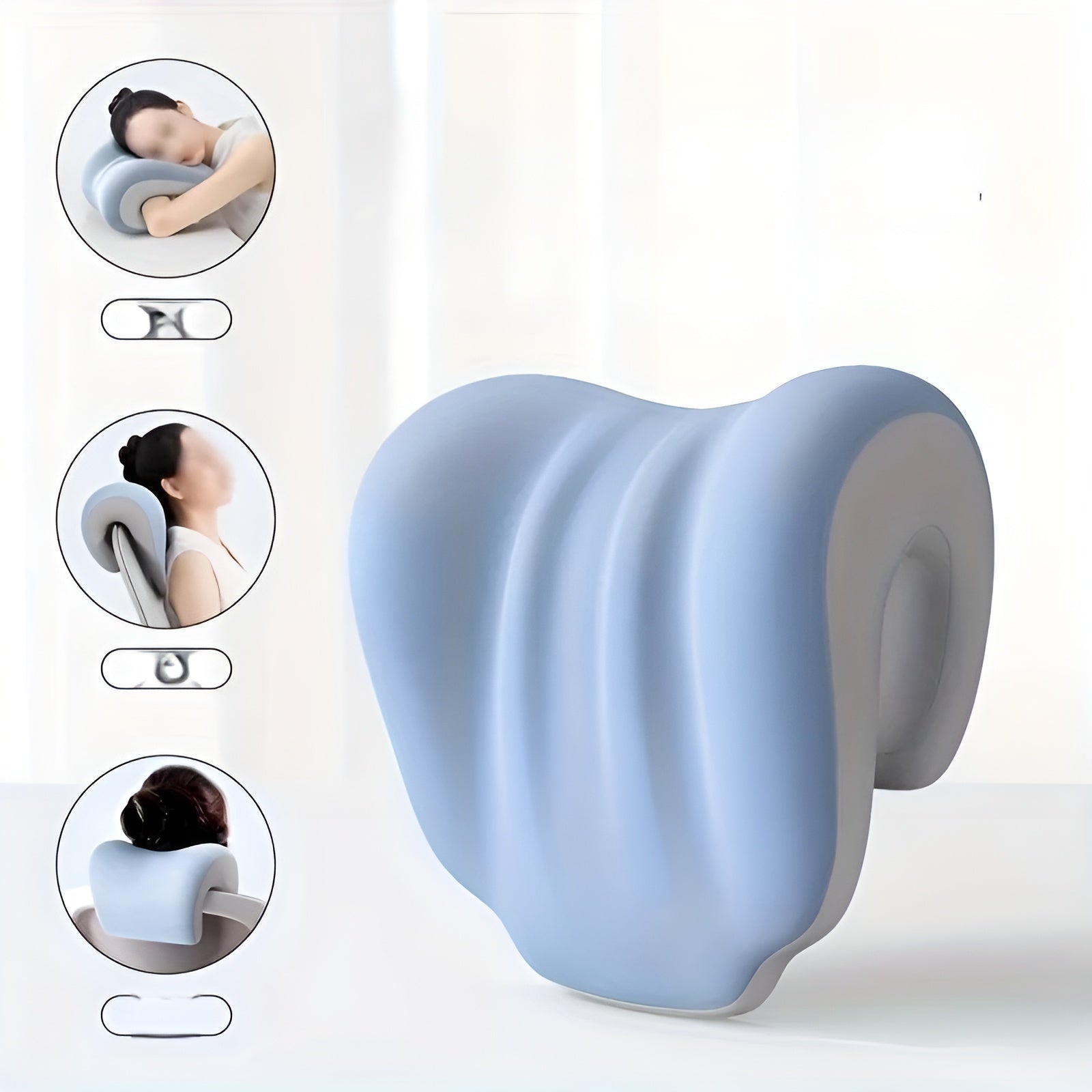 Ergonomisches Nackenkissen – Bequemer Kopf- und Nackenschutz | Ideal zum Entspannen