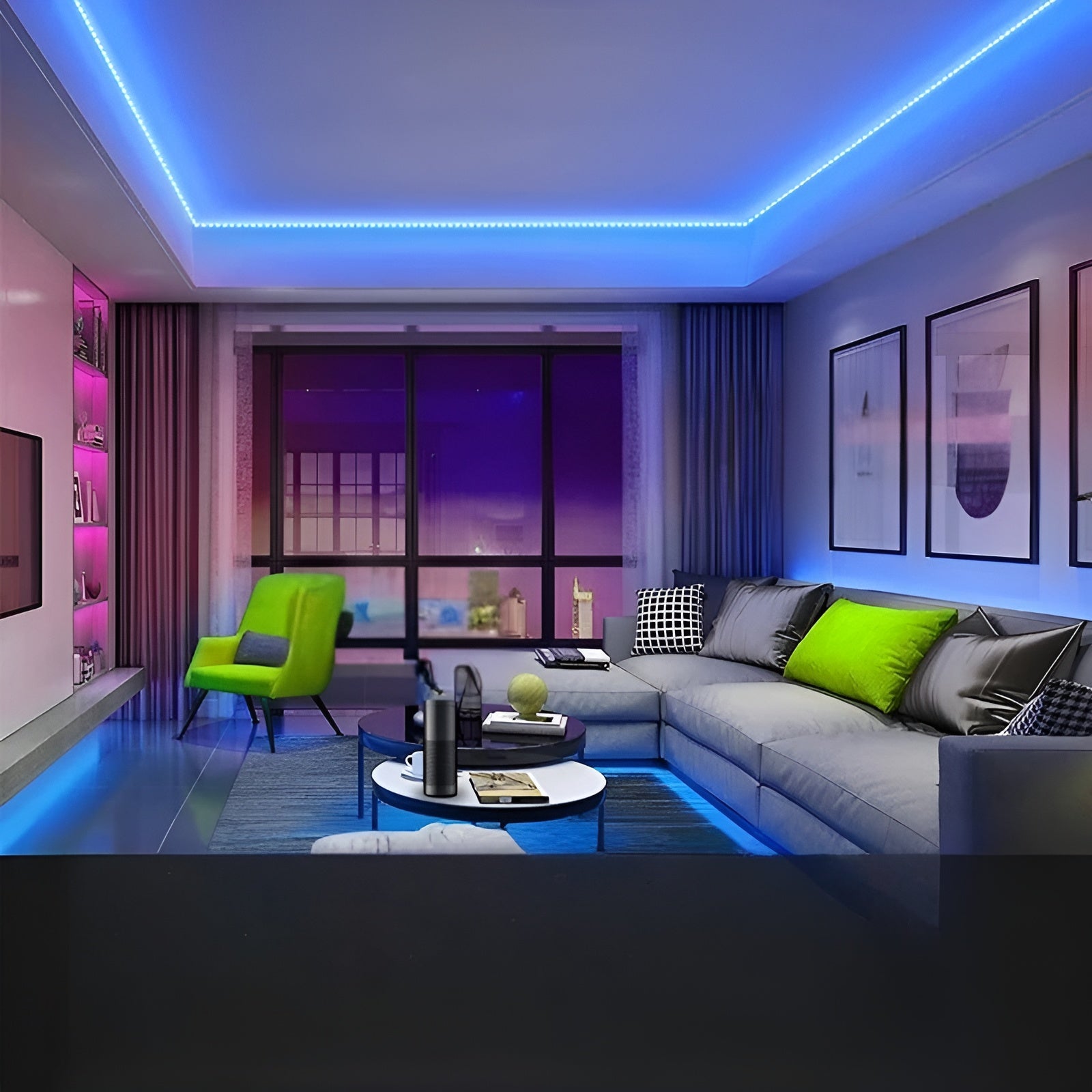 Neon LED Streifen – Flexibel und Dekorativ | Perfekt für Wohnzimmer und Schlafzimmer