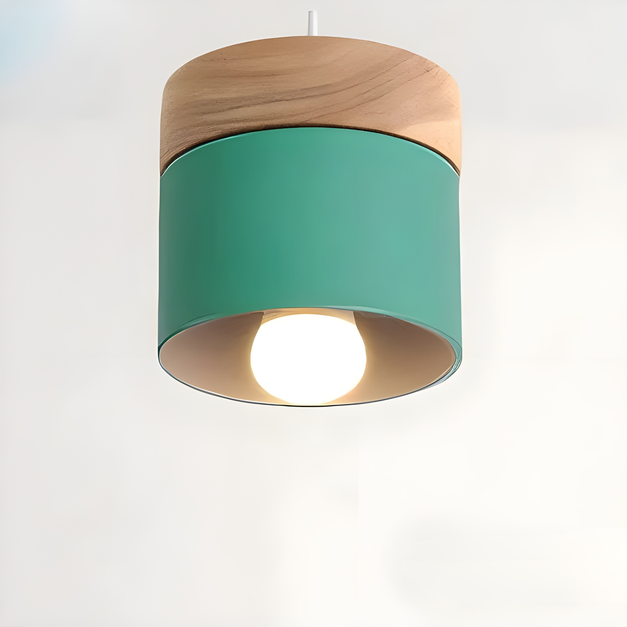 LoftCharm Light - Nordische Holz-Hängelampe