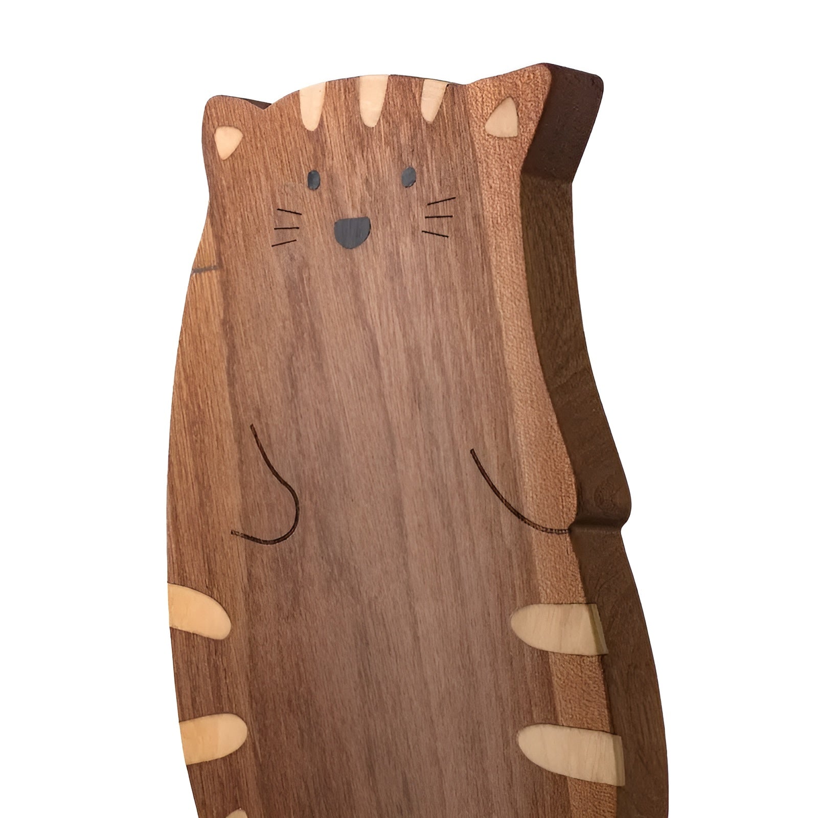 Schneidebrett aus Massivholz – Verspielt in Eichhörnchenform | Lebensmittelecht & Langlebiges Design für Küche & Frühstück