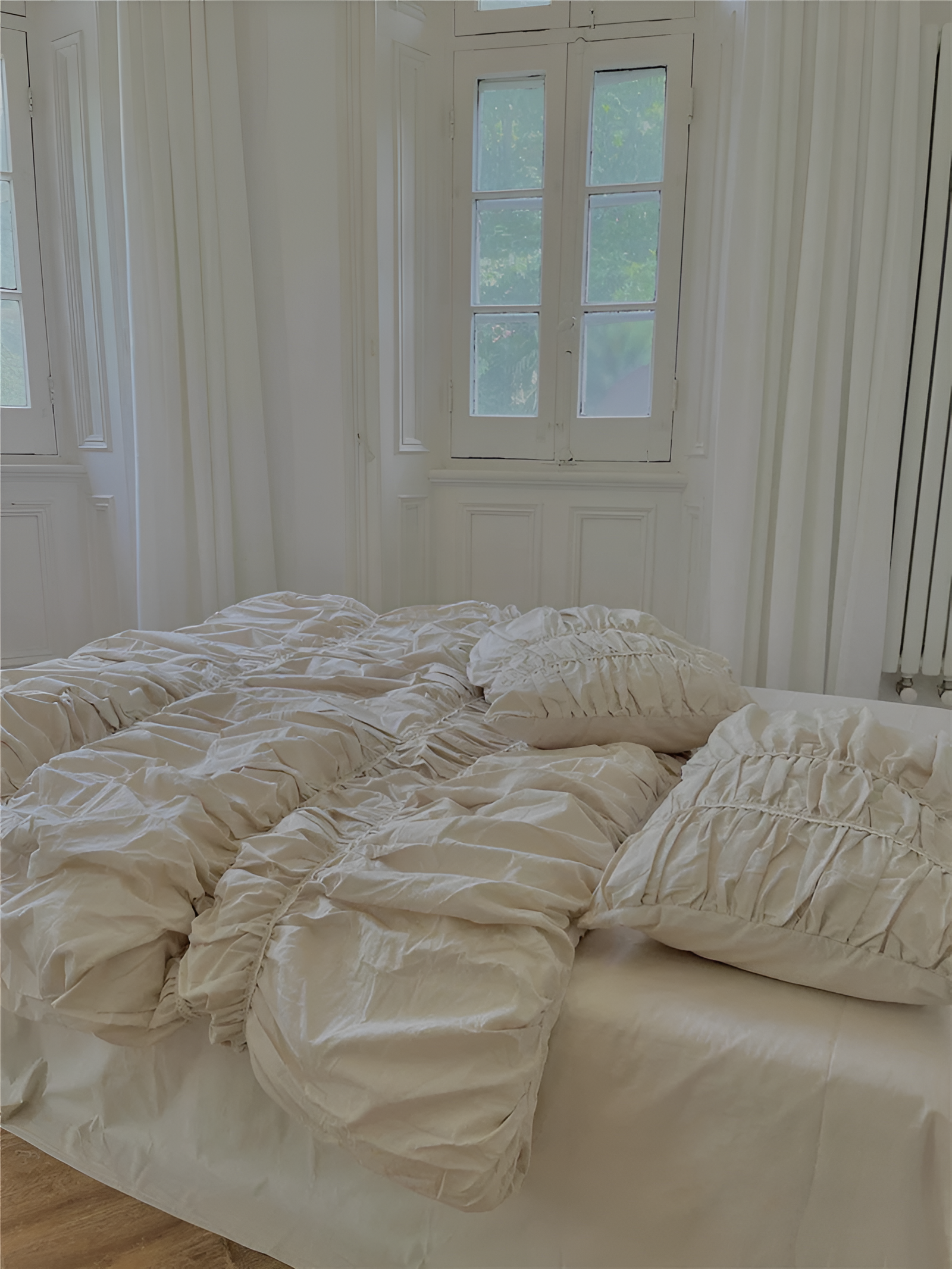 EtherealLuxe Bettwaren - Royal Beige Bettwäscheset