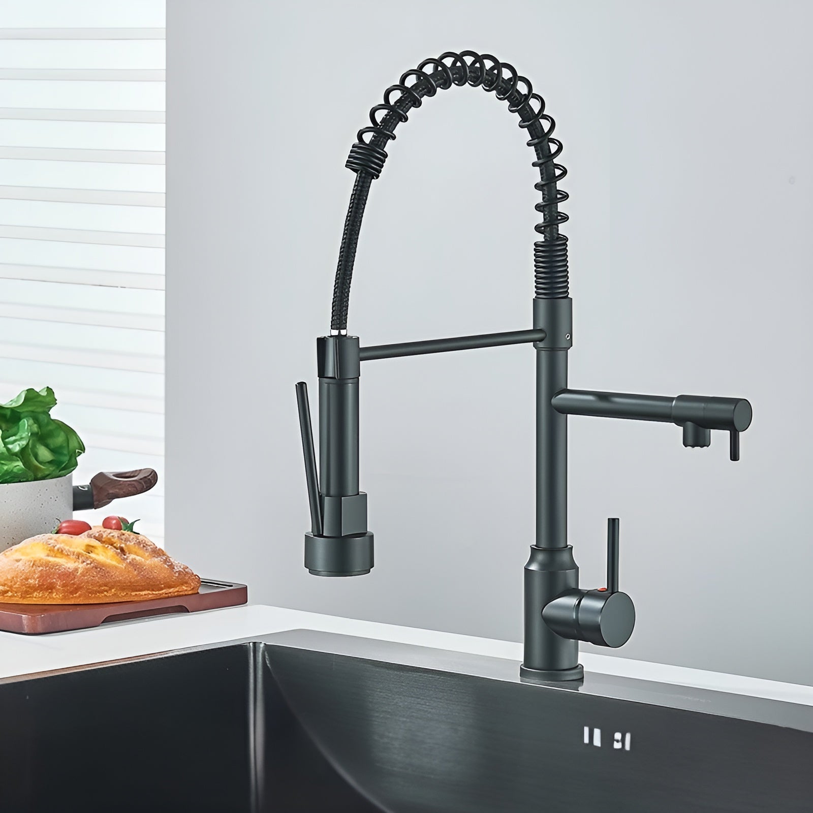 Flexible Küchenarmatur – Drehbarer Wasserhahn | Praktisch und Modern für Jede Küche