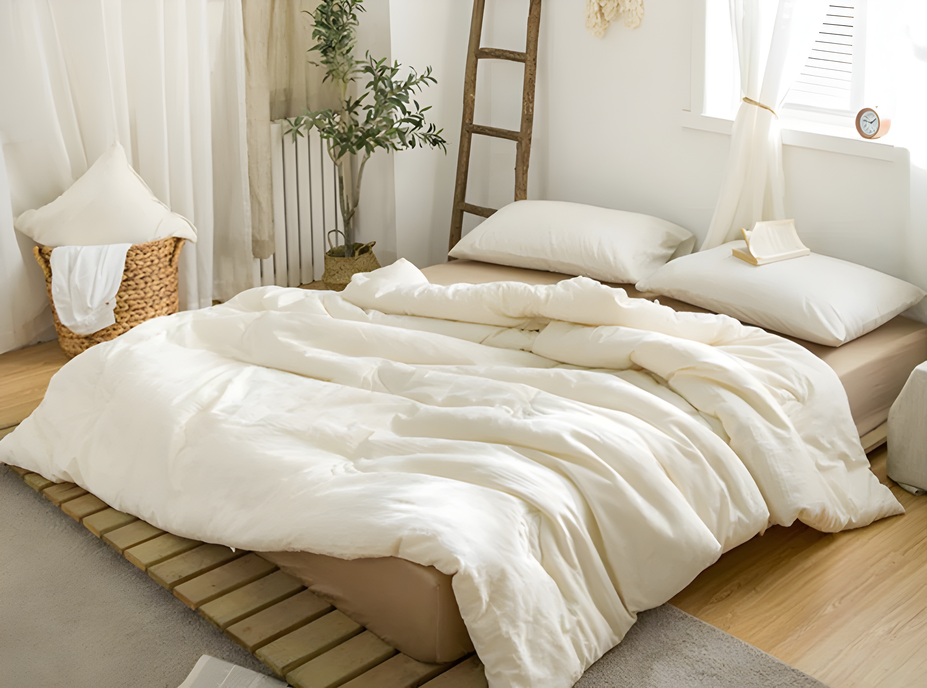 CloudWhisper Bedding - Modernes Bettdecken-Set aus Baumwolle