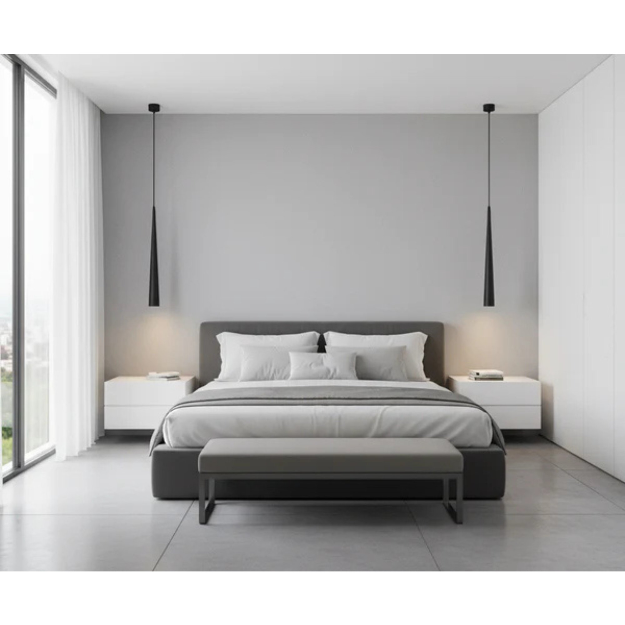 Moderne LED-Pendelleuchte – Stilvolle Deckenbeleuchtung | Perfekt für Wohnzimmer, Esszimmer und Küchen