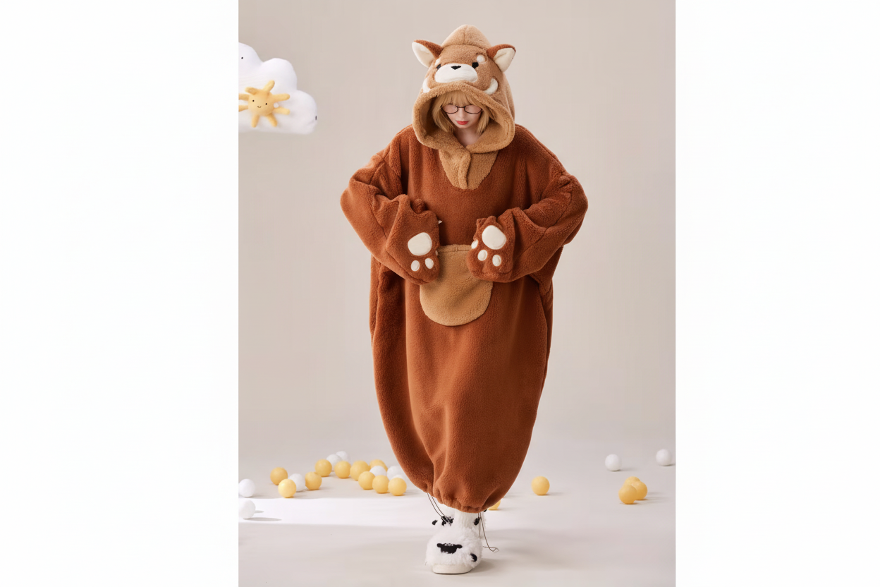 Kapuzen-Decke für Damen – Extra Warm & Kuschelig | Oversize Loungewear für Zuhause und Draußen - Decke