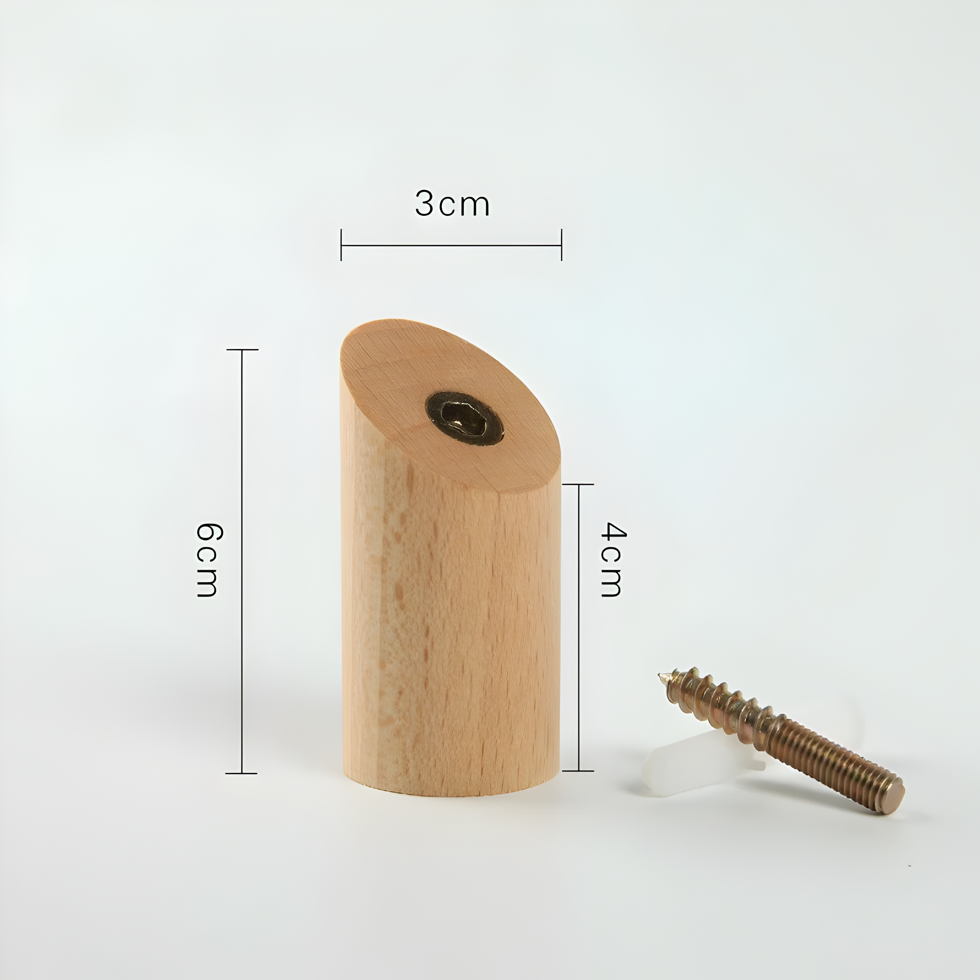 Holzkleiderhaken – Wandmontiert und Robust | Natürliches Material für Jeden Raum
