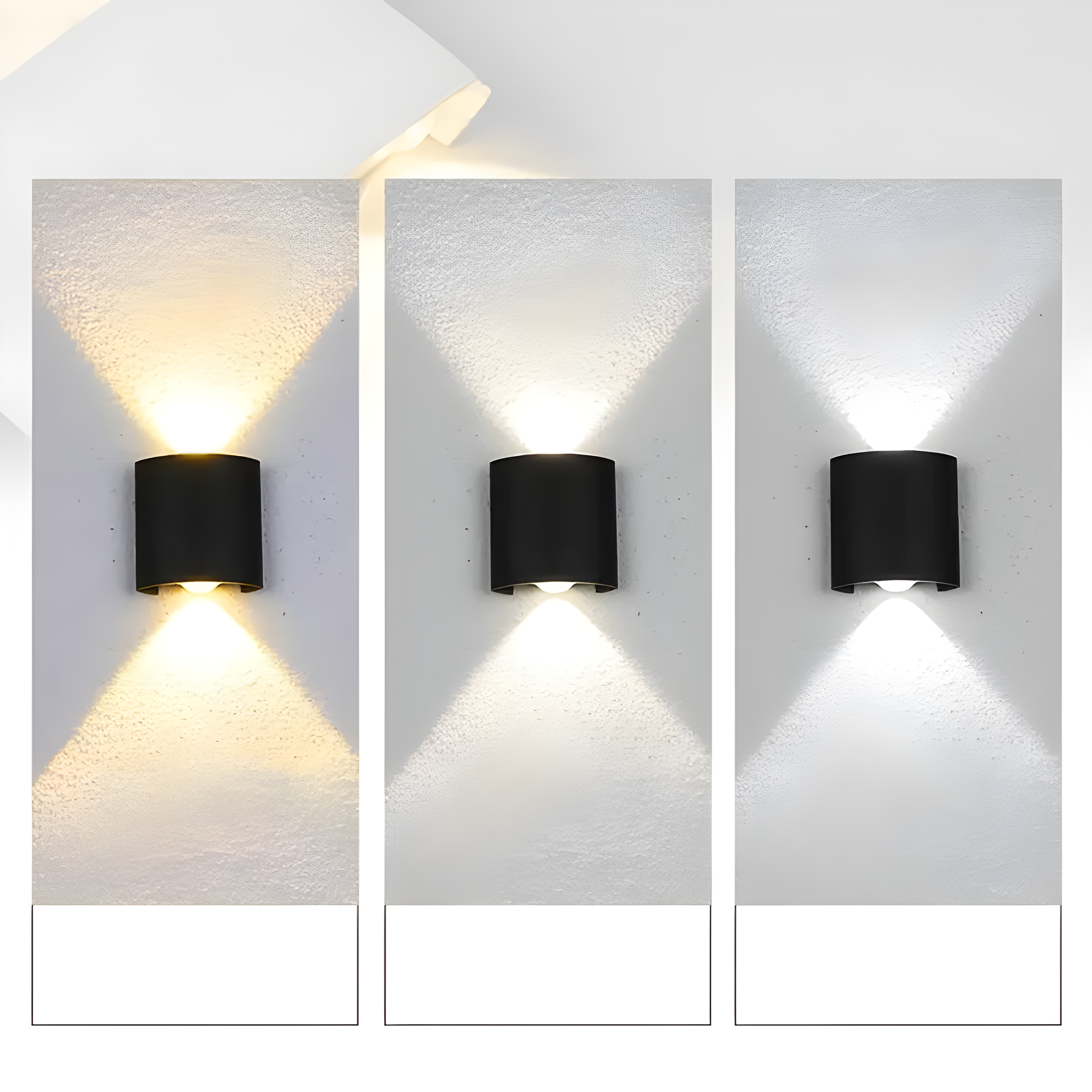 LumoStair - Minimalistische LED-Wandleuchte 3er-Set