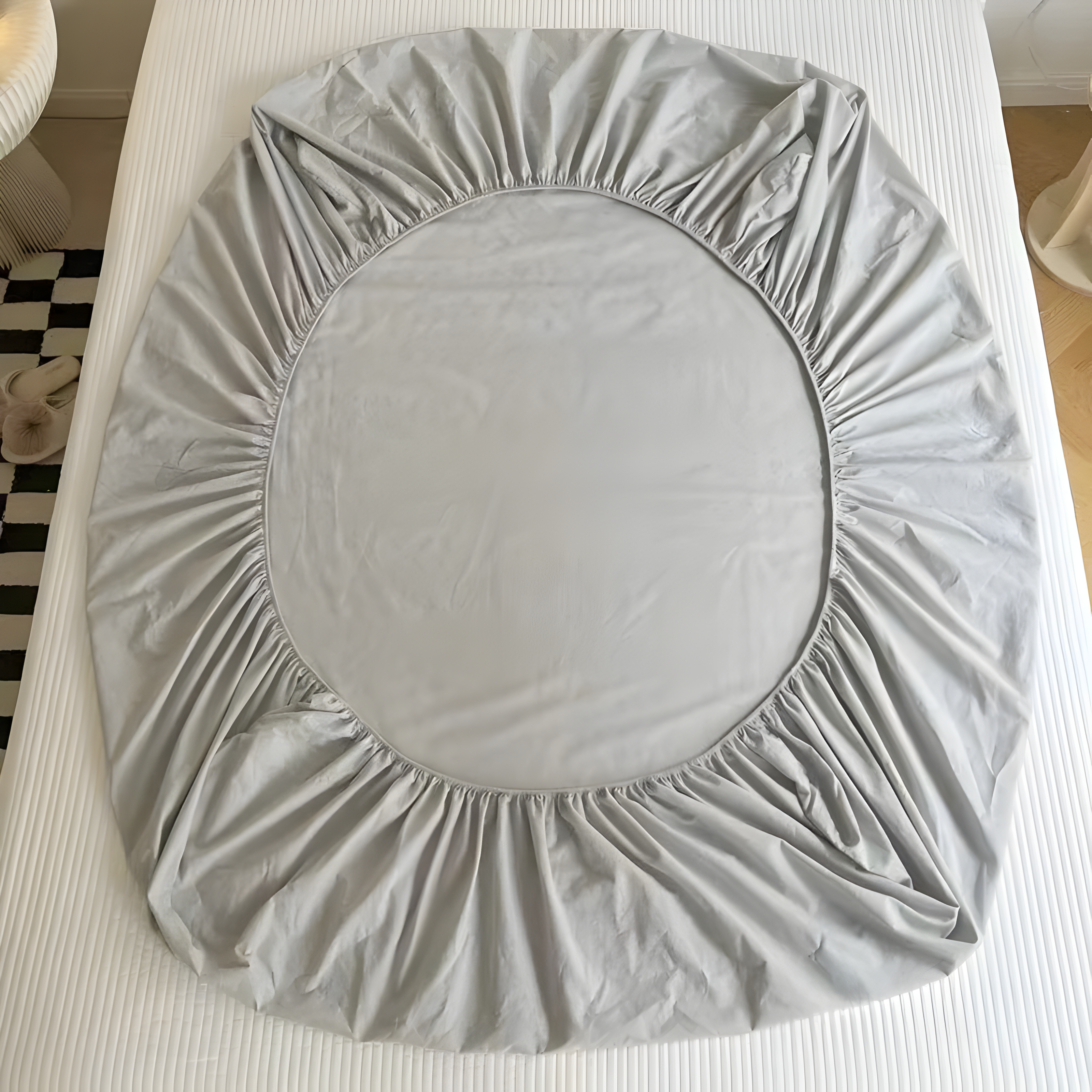 IvoryHaven Bedding - Gewaschene Baumwolle Bettlaken