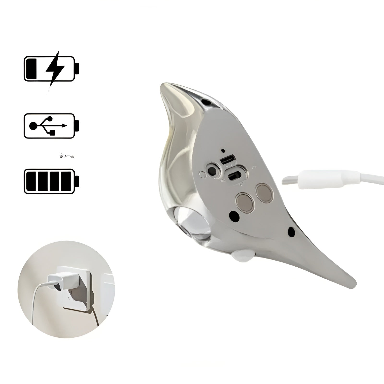Wandlampe in Vogel-Design – Intelligente Bewegungssensor-Leuchte | Einstellbare Lichtfarbe & Helligkeit