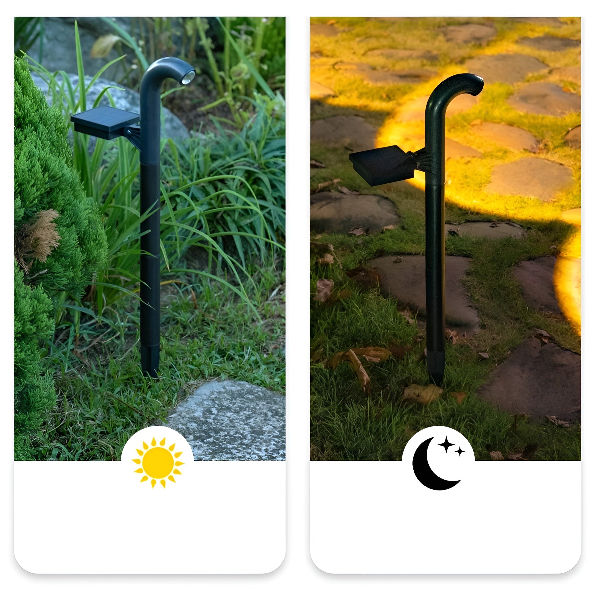 LED Solarlampen für den Garten – Dekorative Wegbeleuchtung für Hof und Einfahrt
