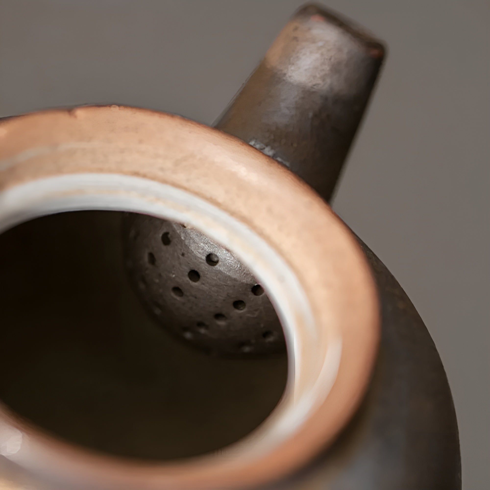 Teekanne aus Eisen mit Glasur – Japanisches Design & Handgefertigt | Perfekt für Gongfu-Teezeremonien