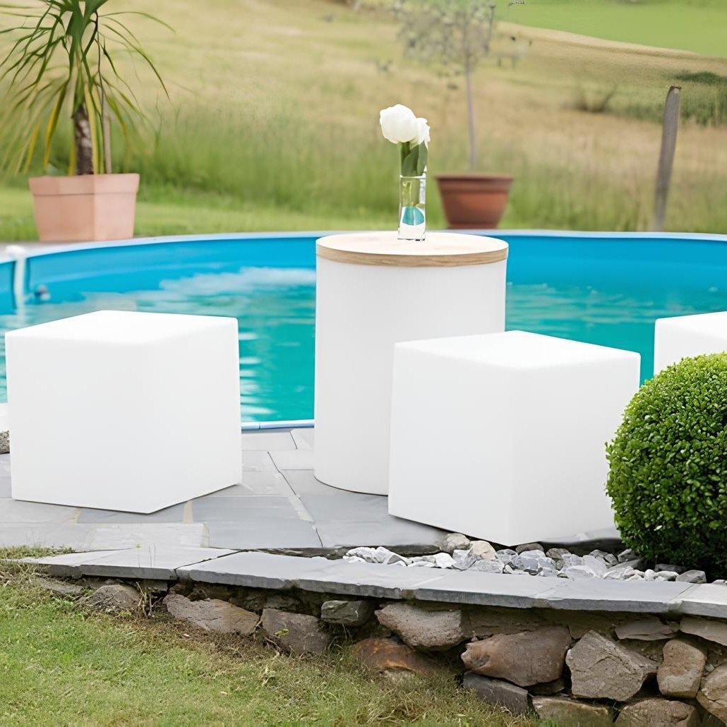 CubeAura Light - Kreative kubische Gartenleuchte