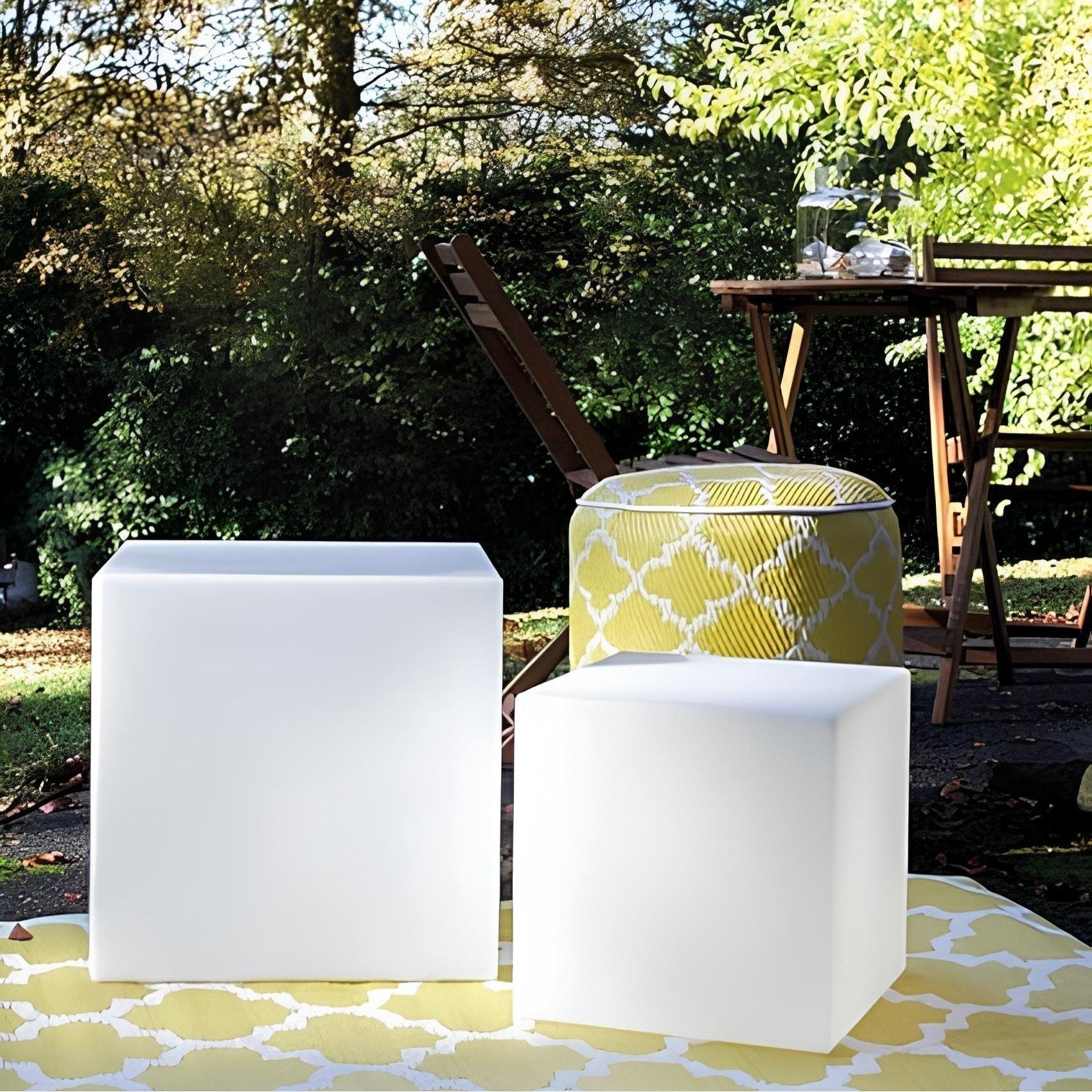 CubeAura Light - Kreative kubische Gartenleuchte