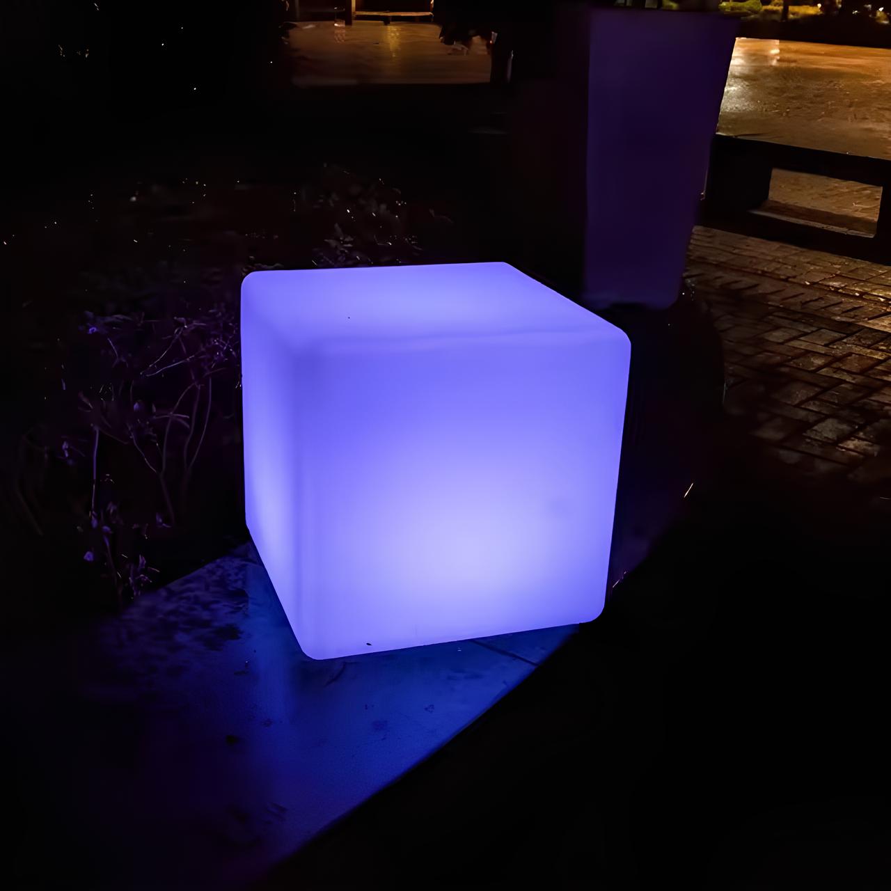 CubeAura Light - Kreative kubische Gartenleuchte