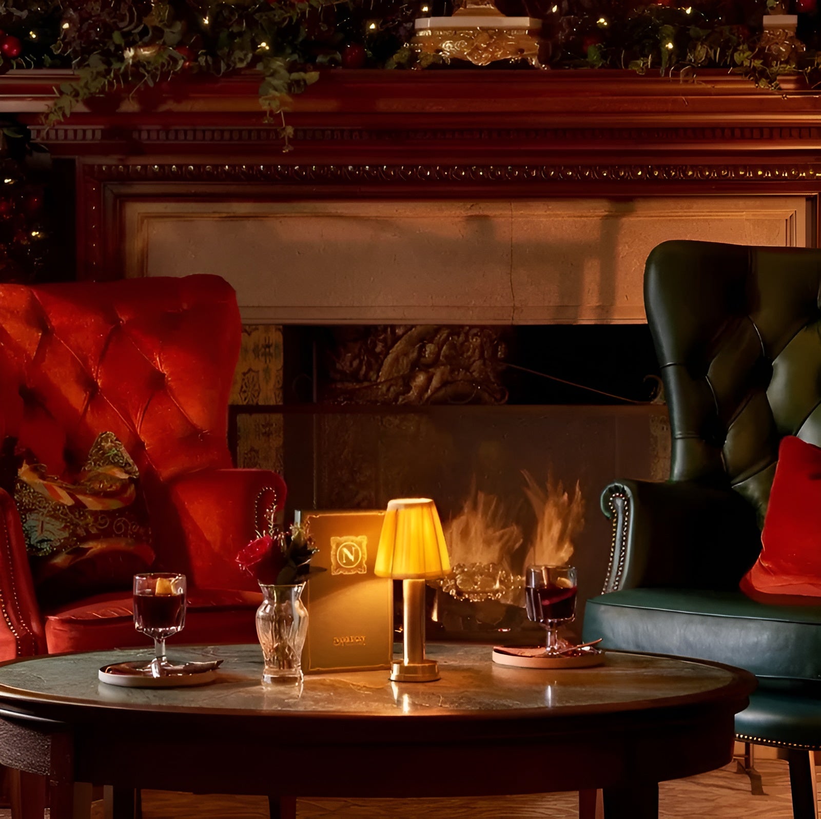 Vintage Tischlampe aus Aluminium – Dimmbare Lampe mit Stoffschirm | Stilvoll für Wohn- oder Bartisch