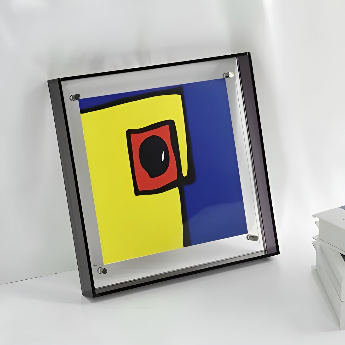 Neon Bilderrahmen aus Acryl – Leuchtend & Stilvoll | Retro-Dekoration im 80er-Jahre Design