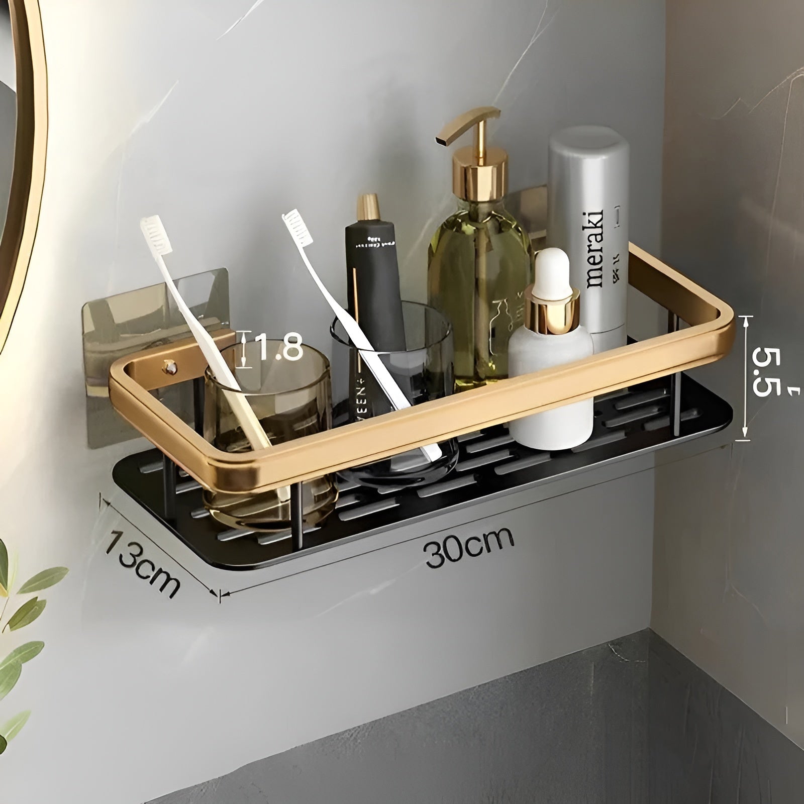 Wandregal – Modernes und Stilvolles Design | Einfache Montage ohne Bohren