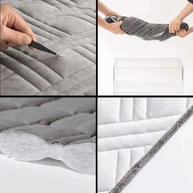 Wovi - Superweicher gesteppter Bettkopfteilbezug - Elegare - DEA084 -