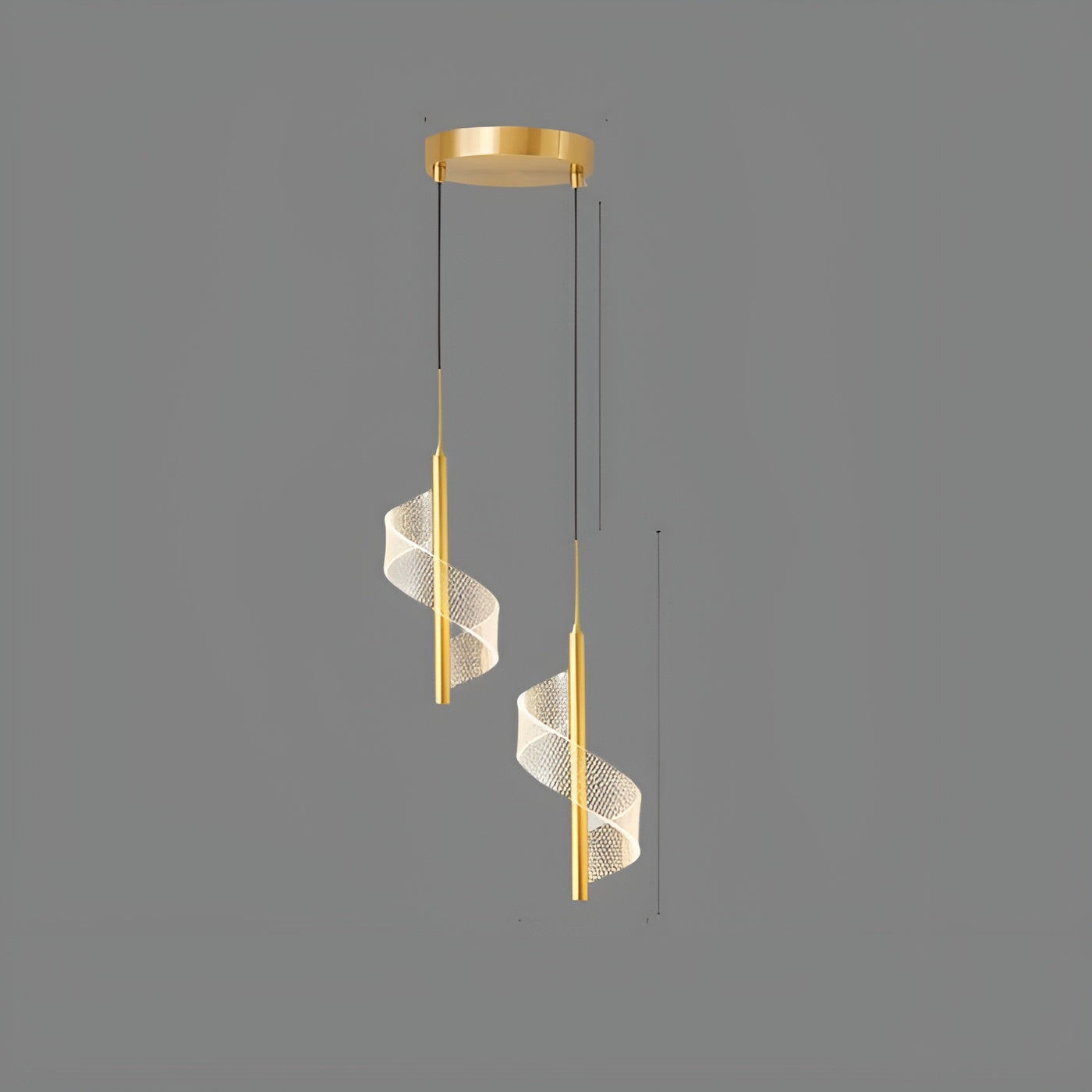 Moderne Hängeleuchte – Skandinavisches Design mit Acrylschirm | Perfekt für Wohnzimmer & Schlafzimmer