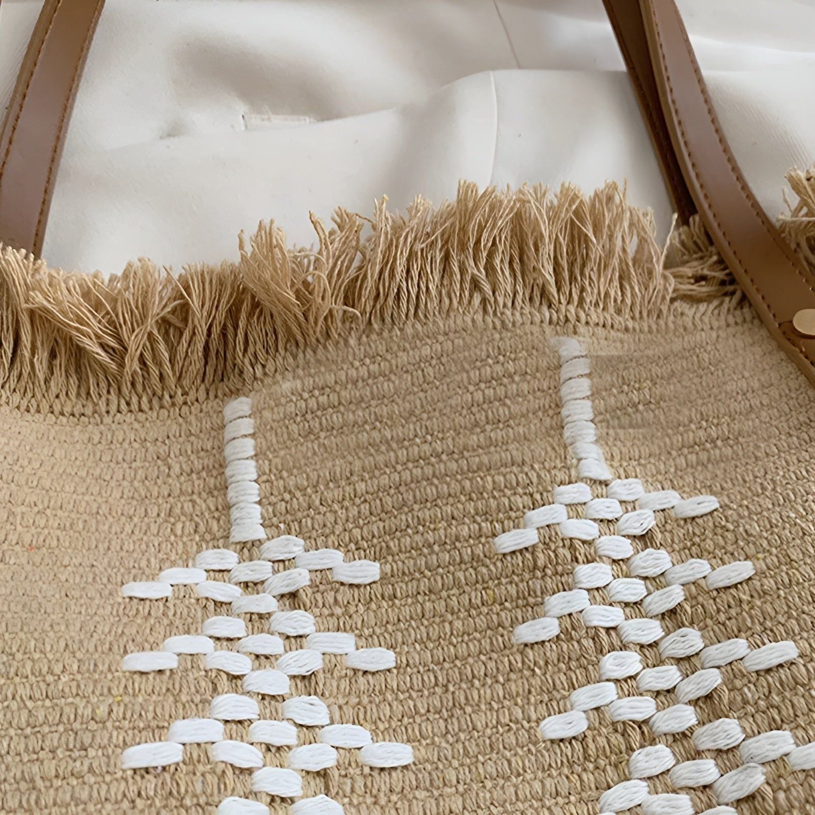 Sarah Handbag - Elegante Handgefertigte Strandtasche für den Sommer - Elegare