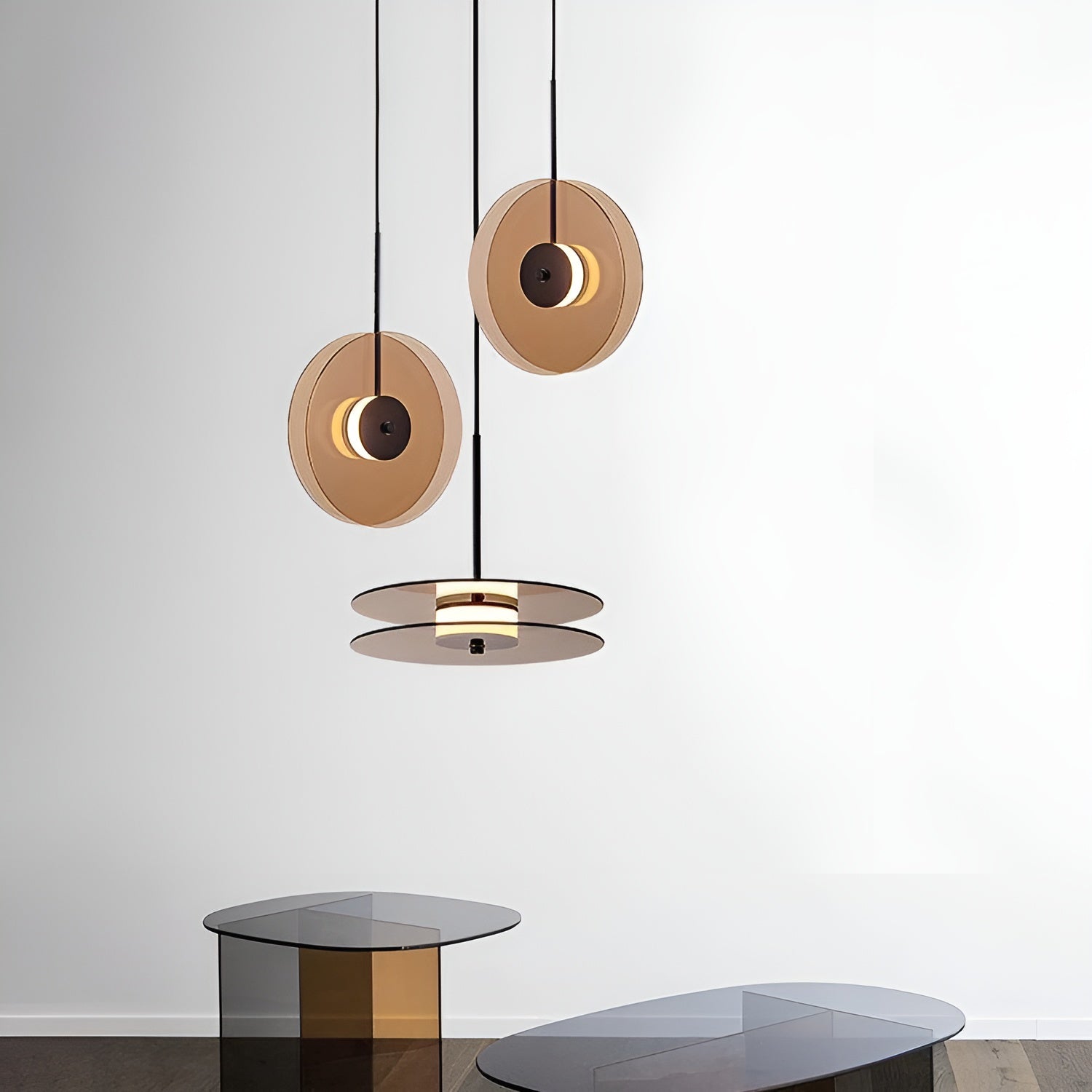 Glas-Pendelleuchte – Modernes Design & stimmungsvolle Beleuchtung | Perfekt für die Innenbeleuchtung