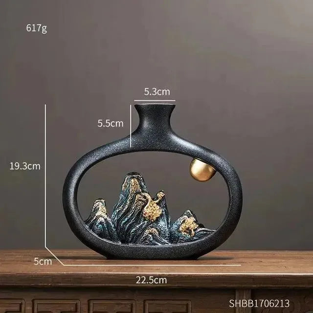 Zen Vase Haven: Ihr Feng Shui Meisterstück - Elegare - DEA143 - A