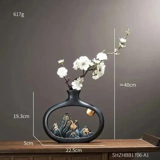 Zen Vase Haven: Ihr Feng Shui Meisterstück - Elegare - DEA143 - E