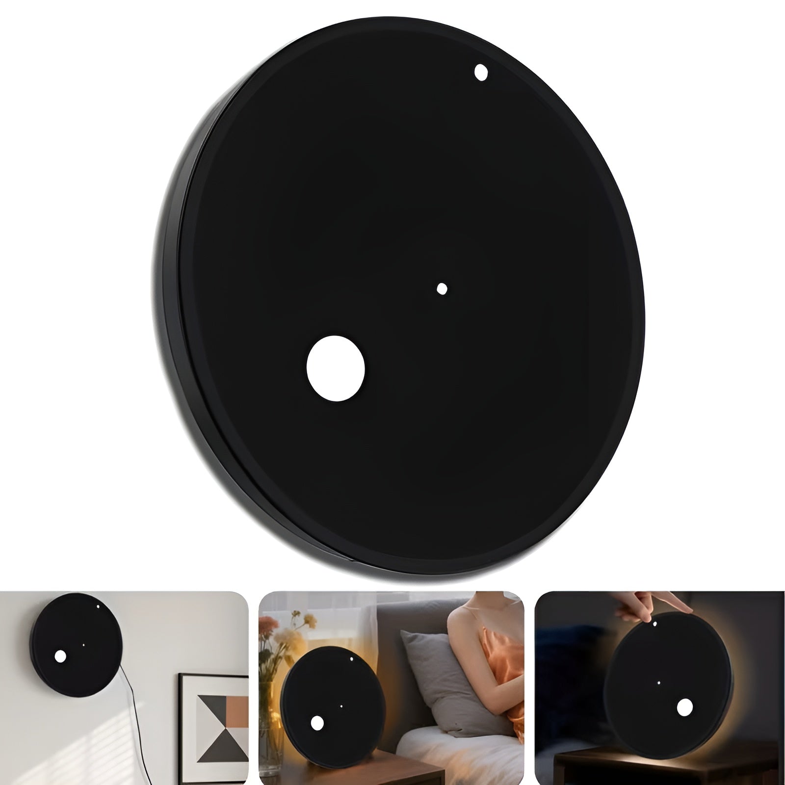 Wanduhr ohne Ziffern – Lautloses Premium-Design | Modern & Stilvoll für Wohnzimmer und Schlafzimmer