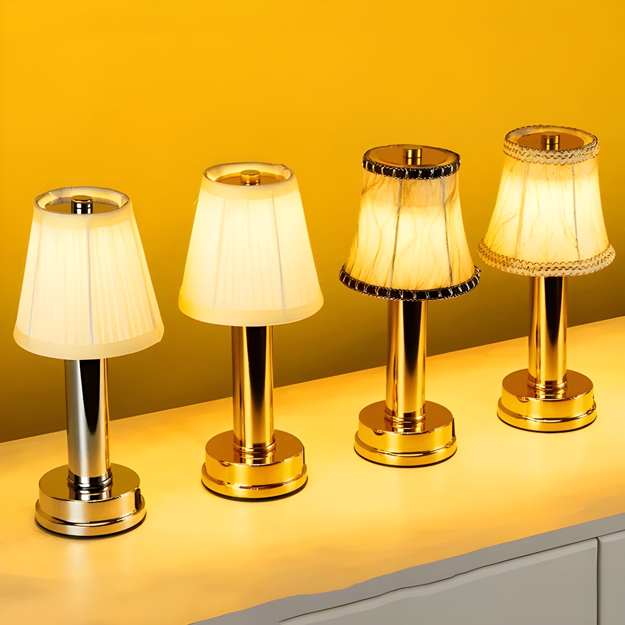 GlowNest Lamp – Kabellose USB-Tisch-LED-Lampe