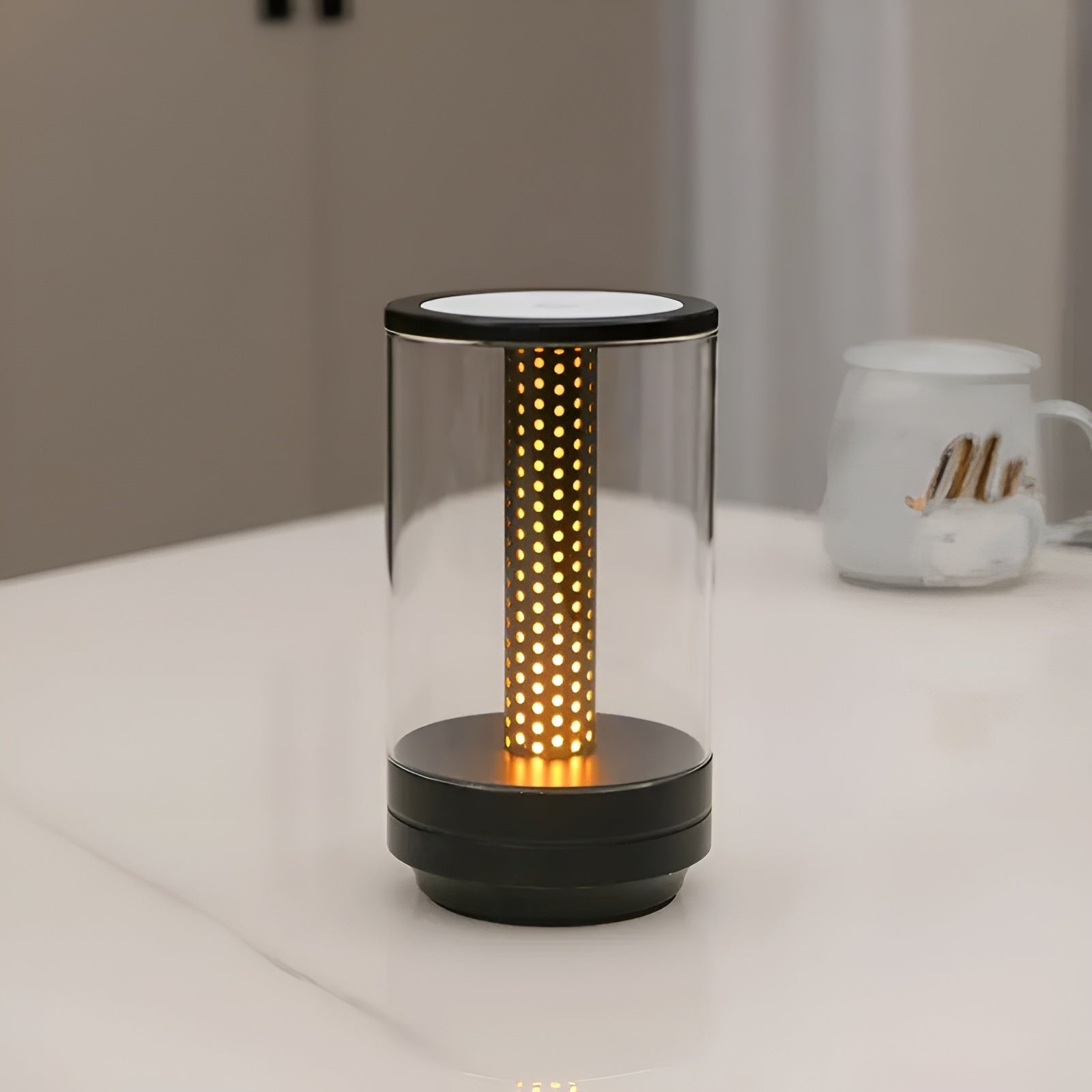 LED-Tischlampe mit Touch – Warmes Stimmungslicht für gemütliche Abende