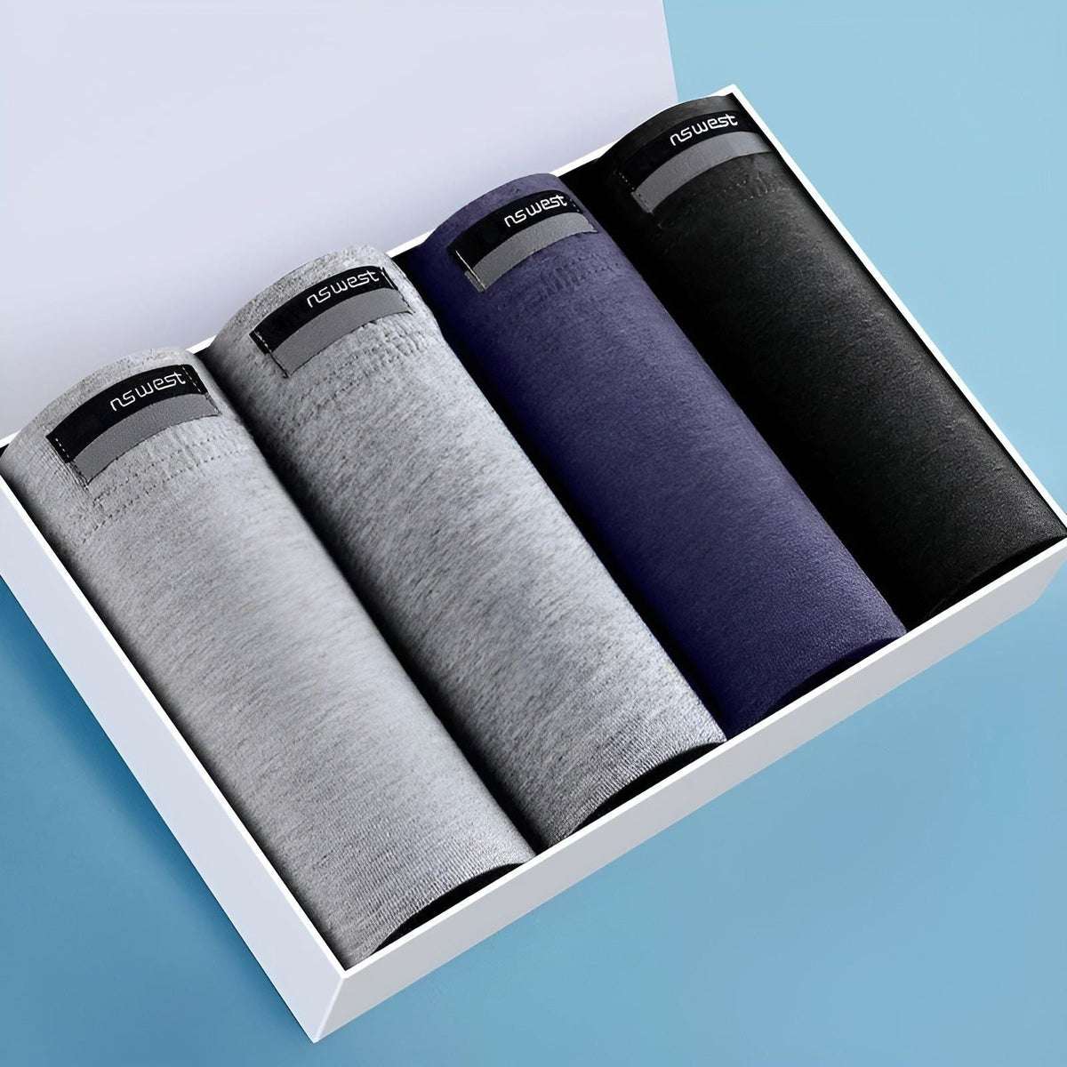 Amil Unterwäsche - Atmungsaktive Baumwoll-Boxershorts für Männer - Herrenunterwäsche