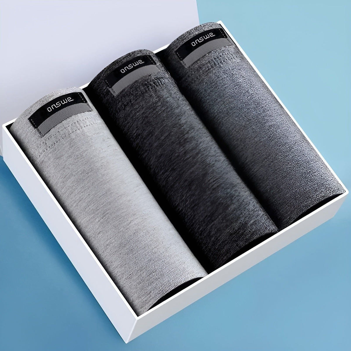 Amil Unterwäsche - Atmungsaktive Baumwoll-Boxershorts für Männer - Herrenunterwäsche